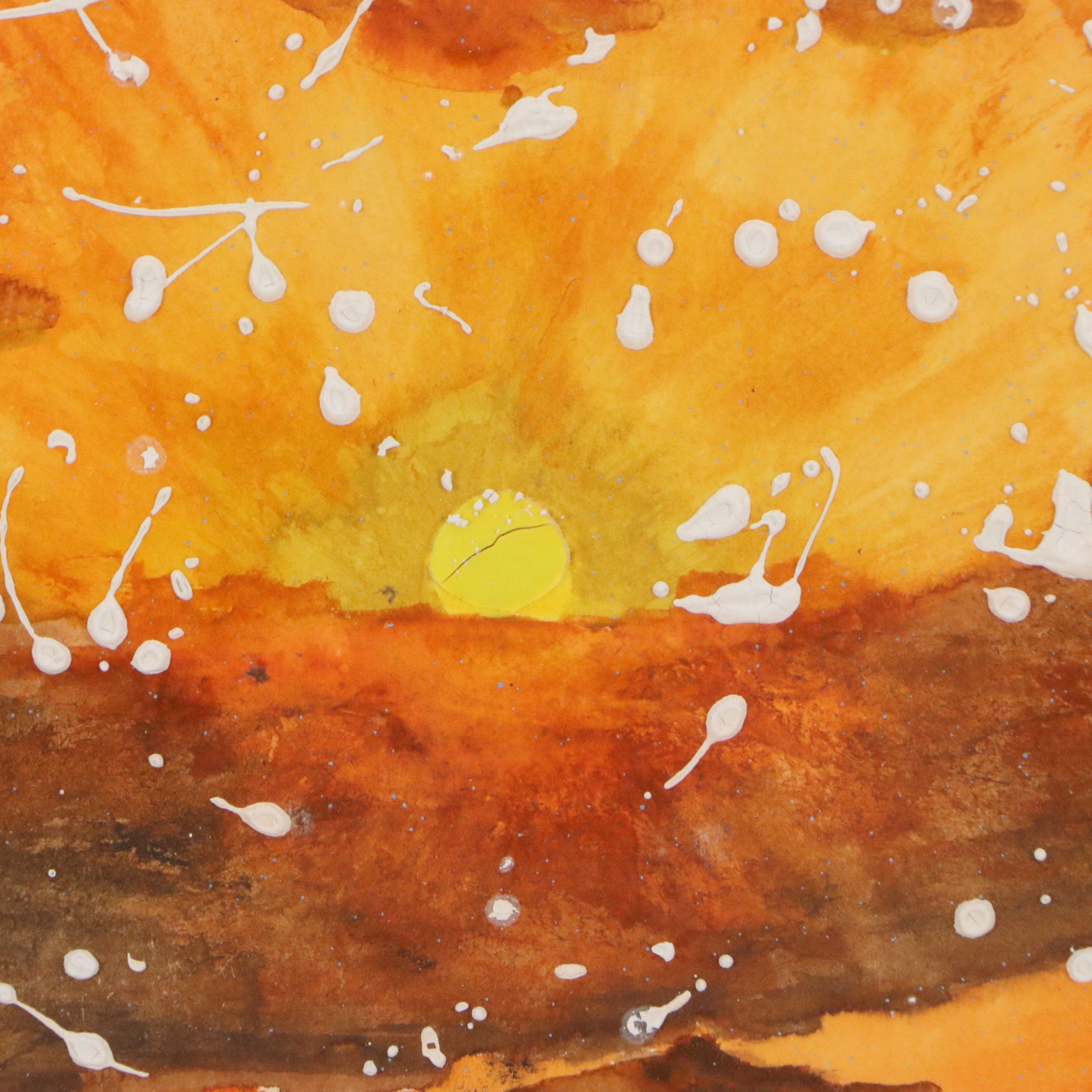 Stephanie Trivas Mixed Media Painting