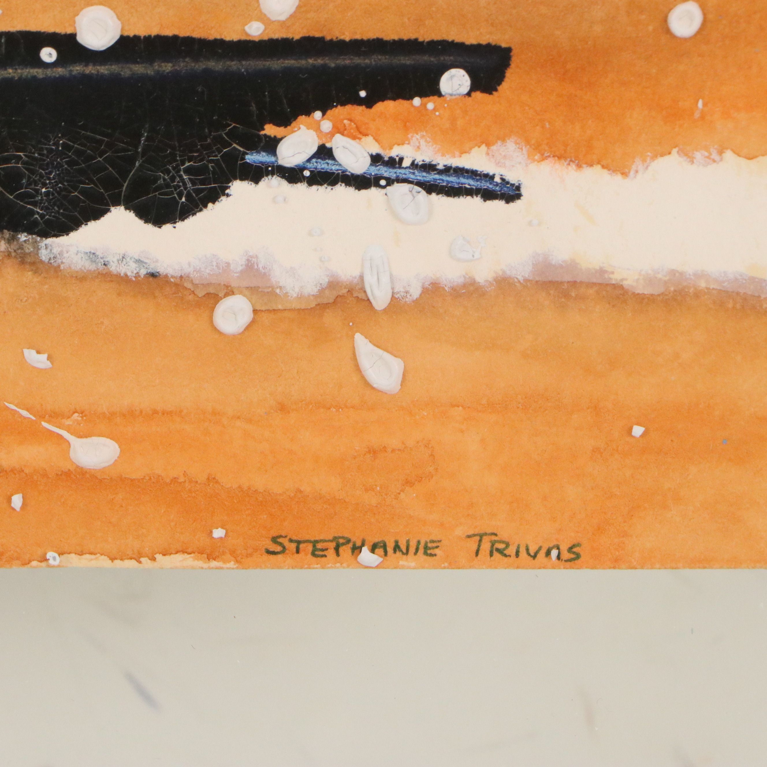 Stephanie Trivas Mixed Media Painting