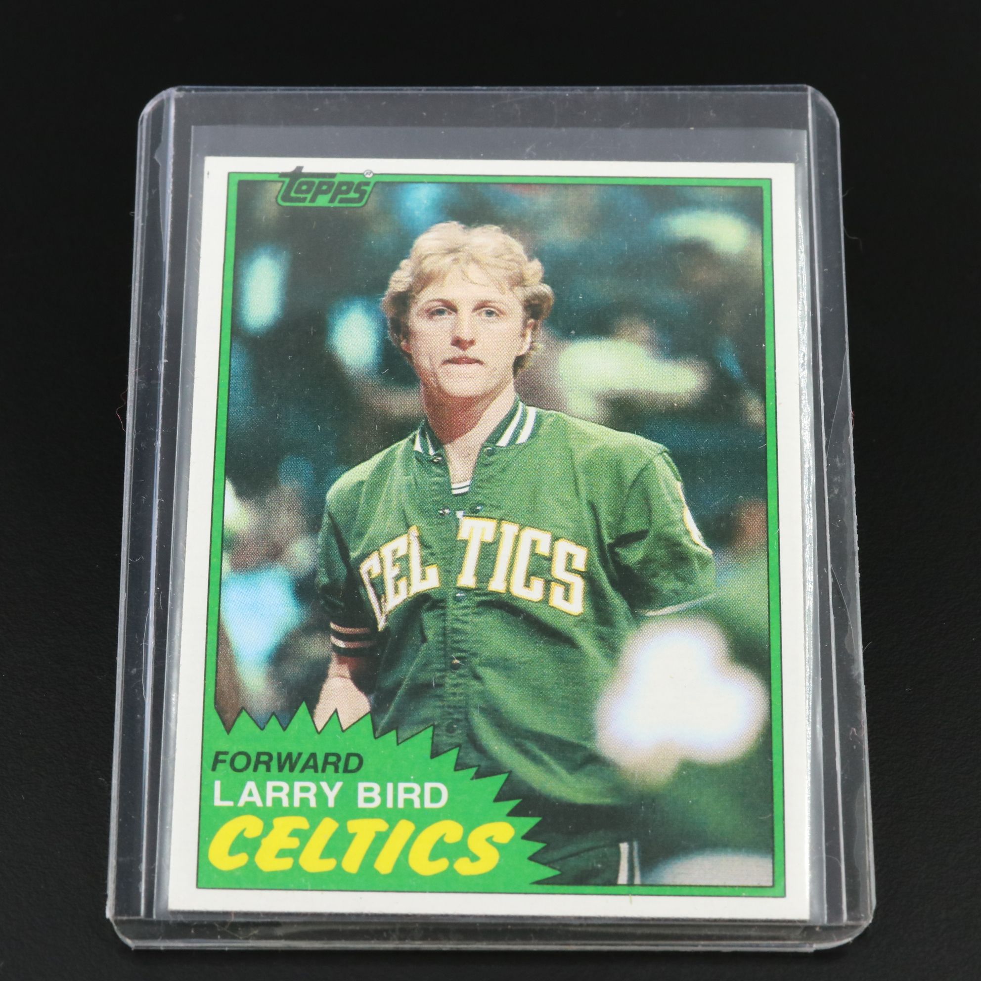 1981 Topps Larry Bird Boston Celtics Basketball Card