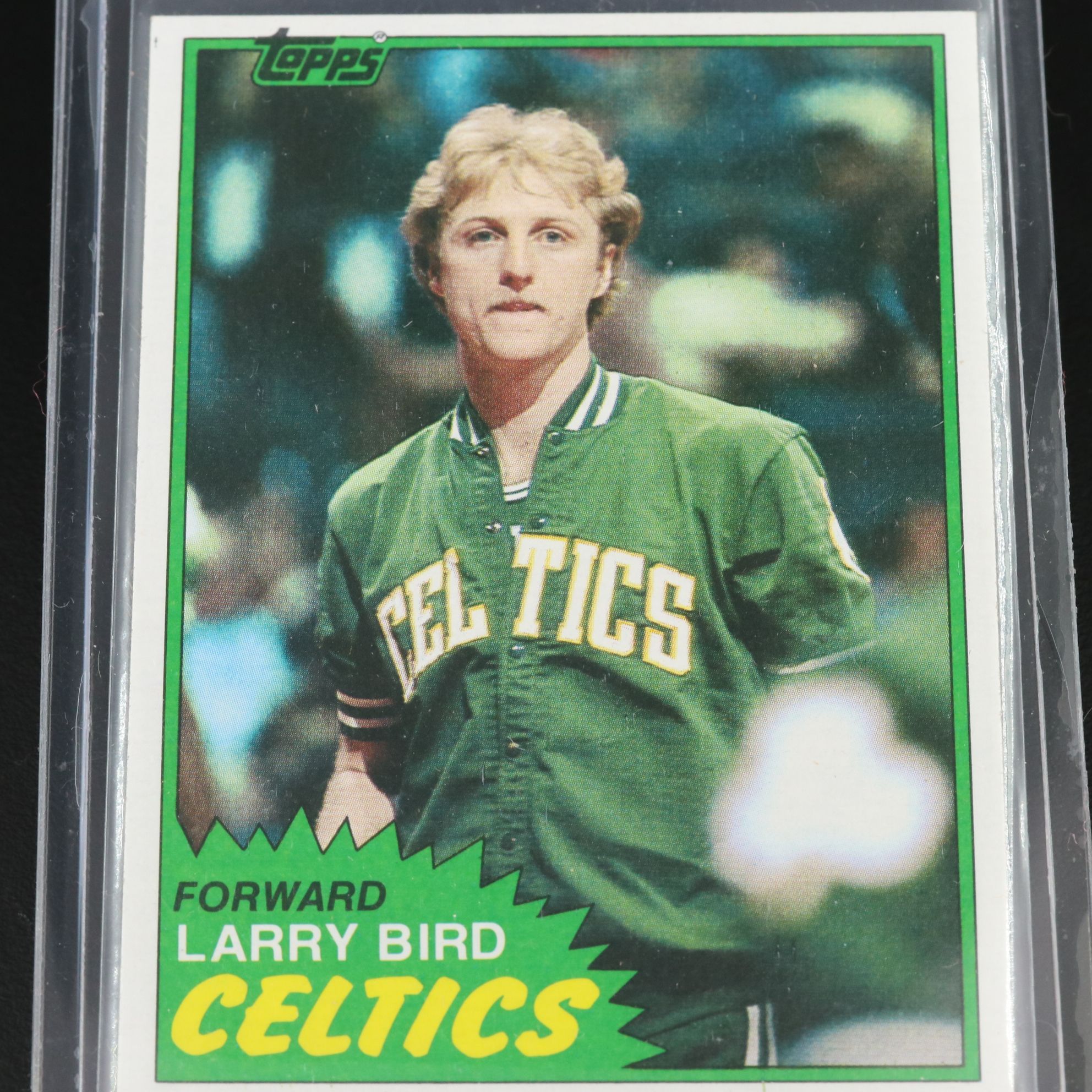 1981 Topps Larry Bird Boston Celtics Basketball Card