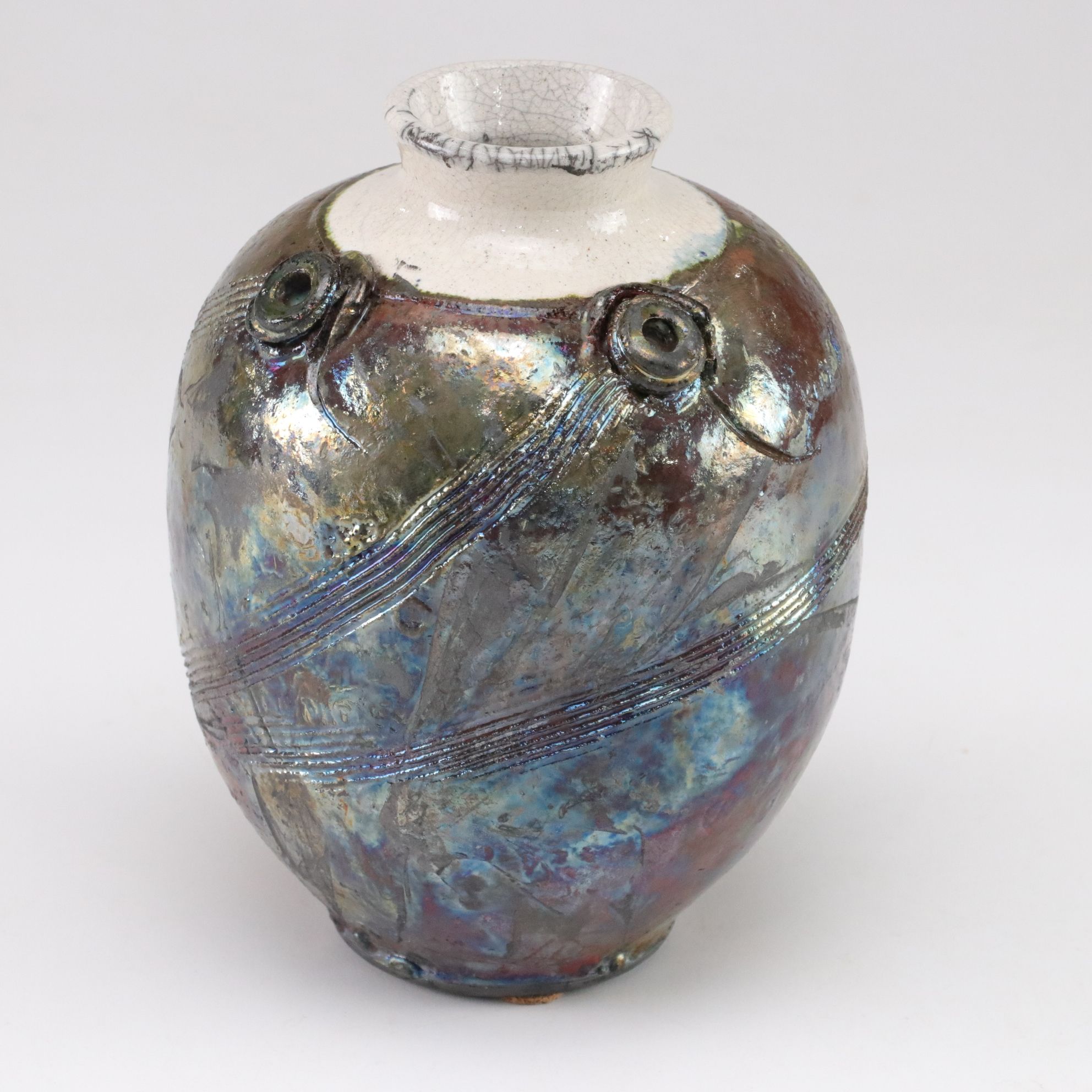 Juliana Pottery Raku Vase