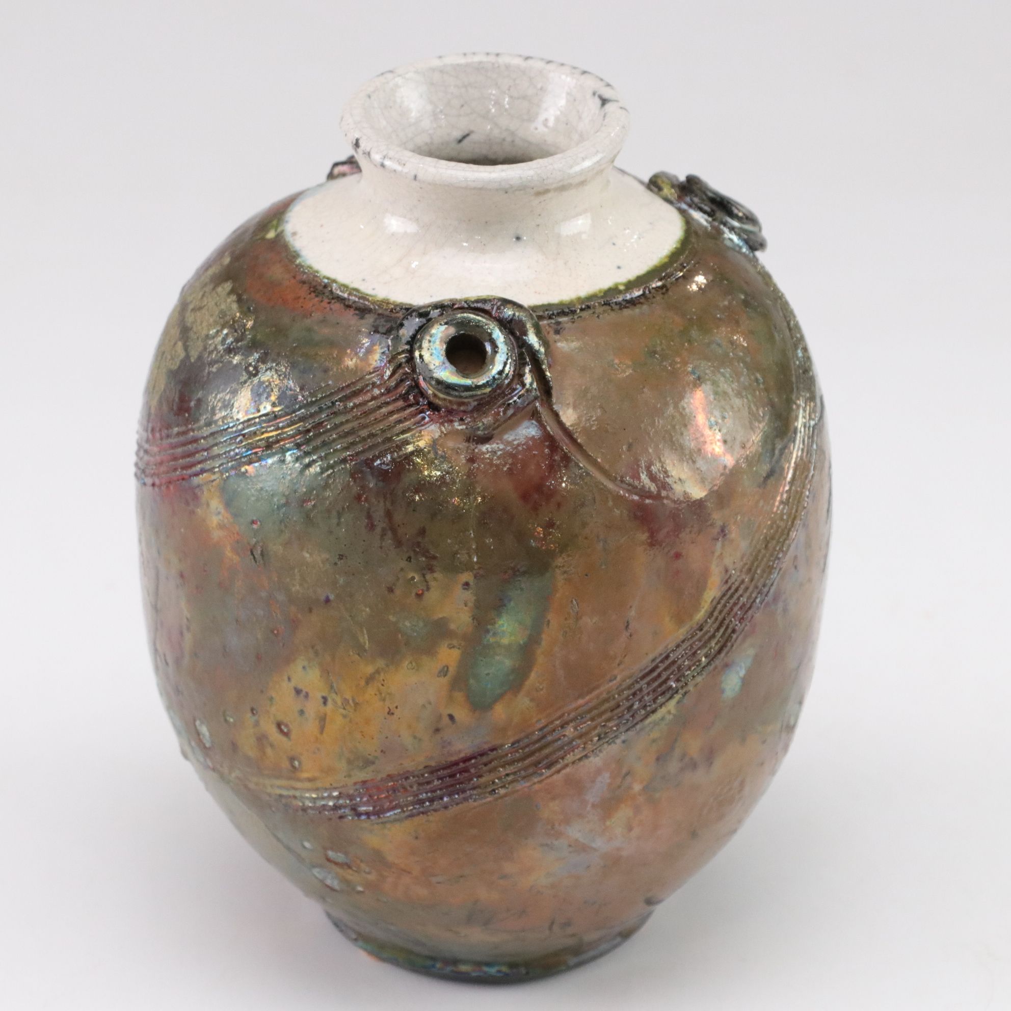 Juliana Pottery Raku Vase