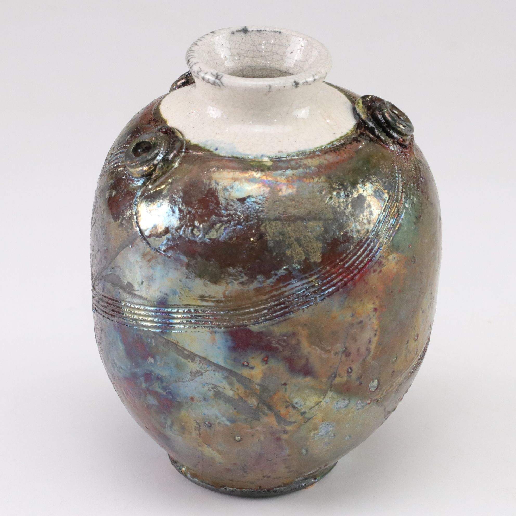 Juliana Pottery Raku Vase