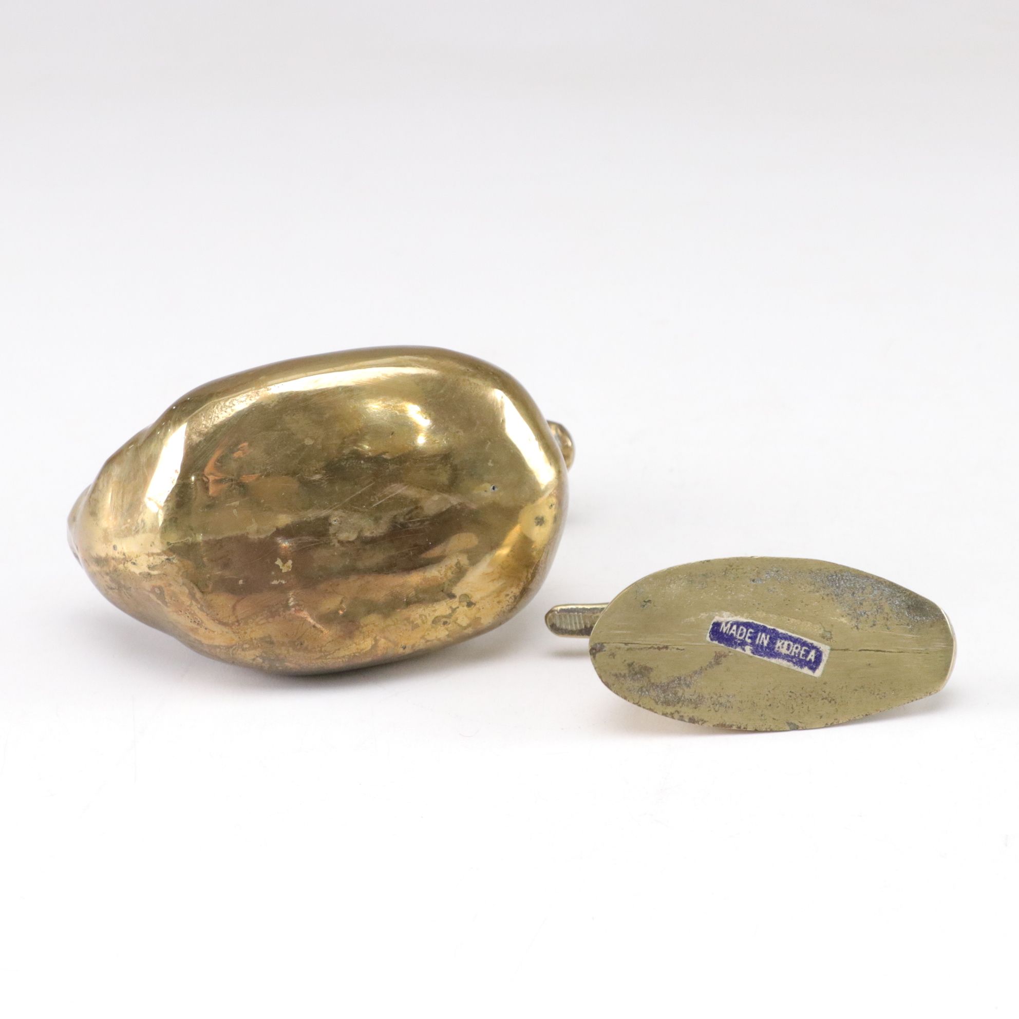 Mid Century Modern Brass Swan, Ducks, and Geese