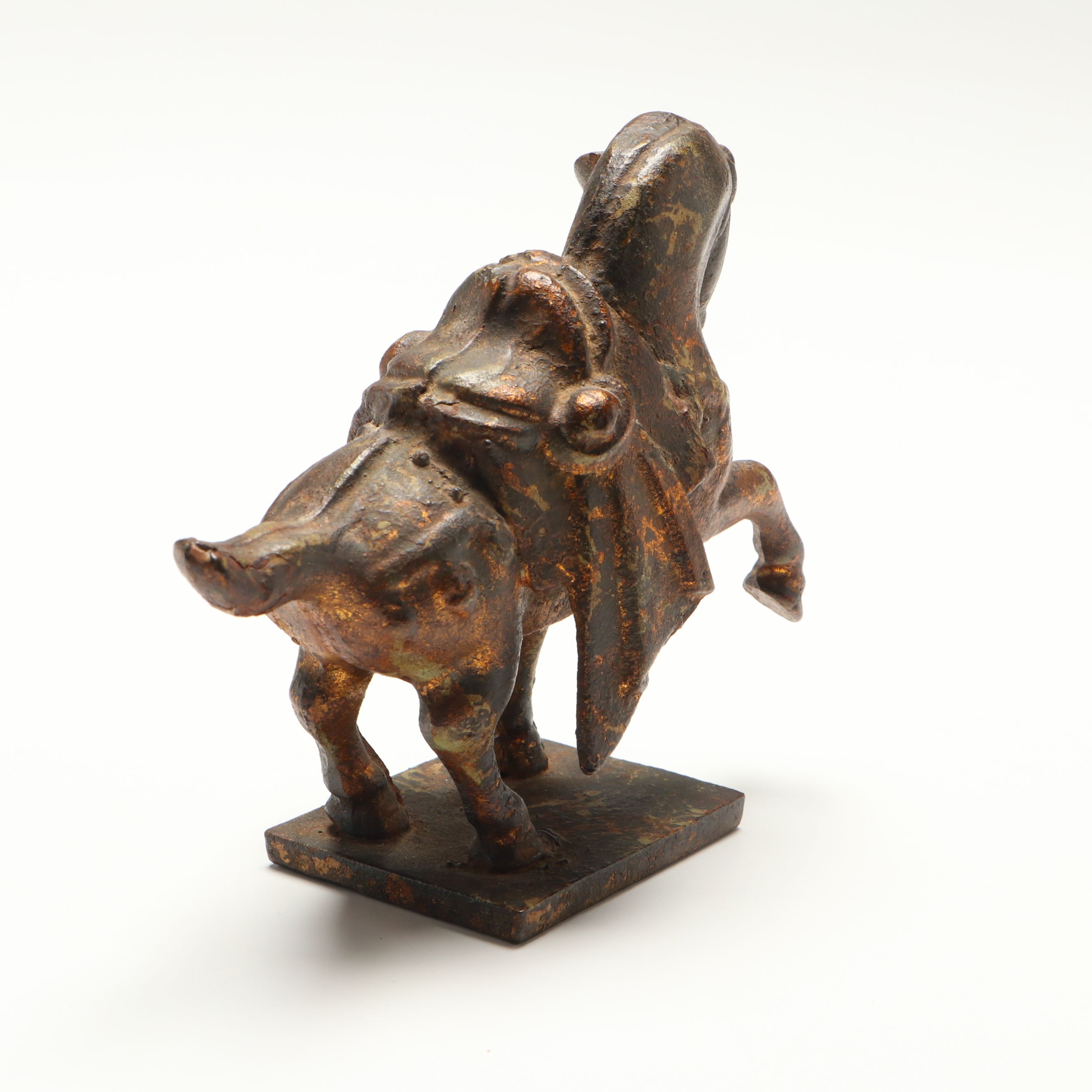 Chinese Tang Dynasty Cast Metal Paperweight