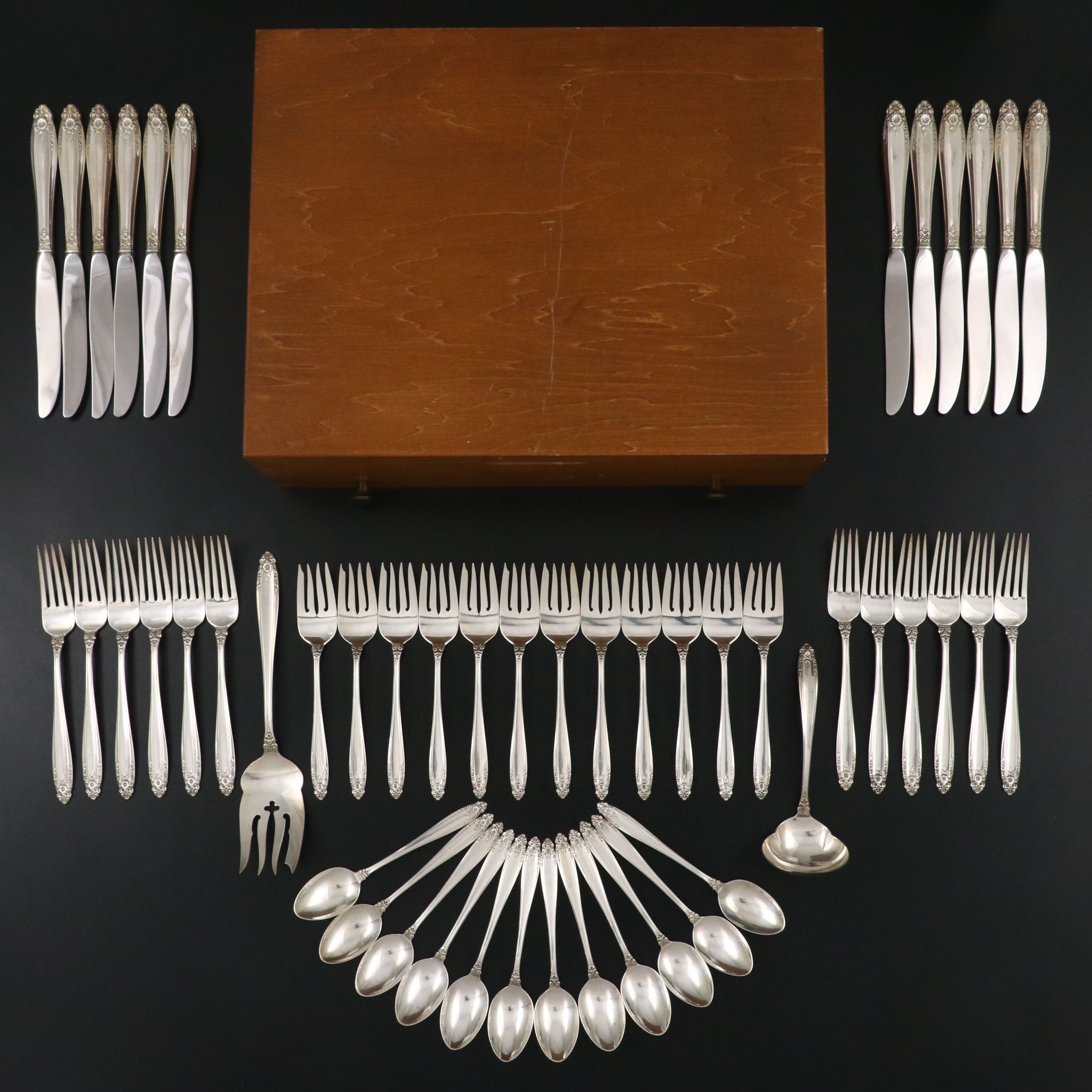 International "Prelude" Sterling Silver Flatware