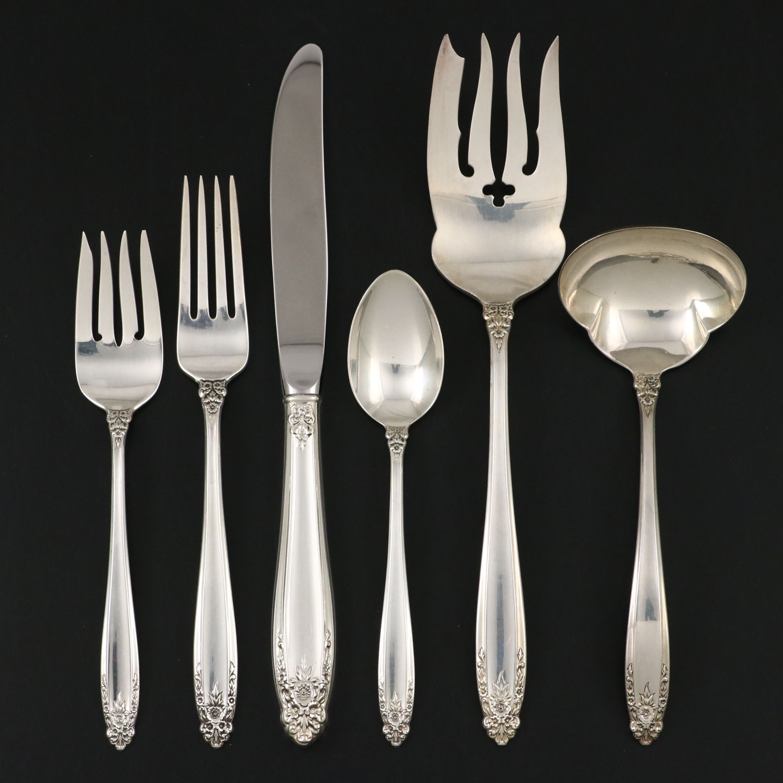 International "Prelude" Sterling Silver Flatware