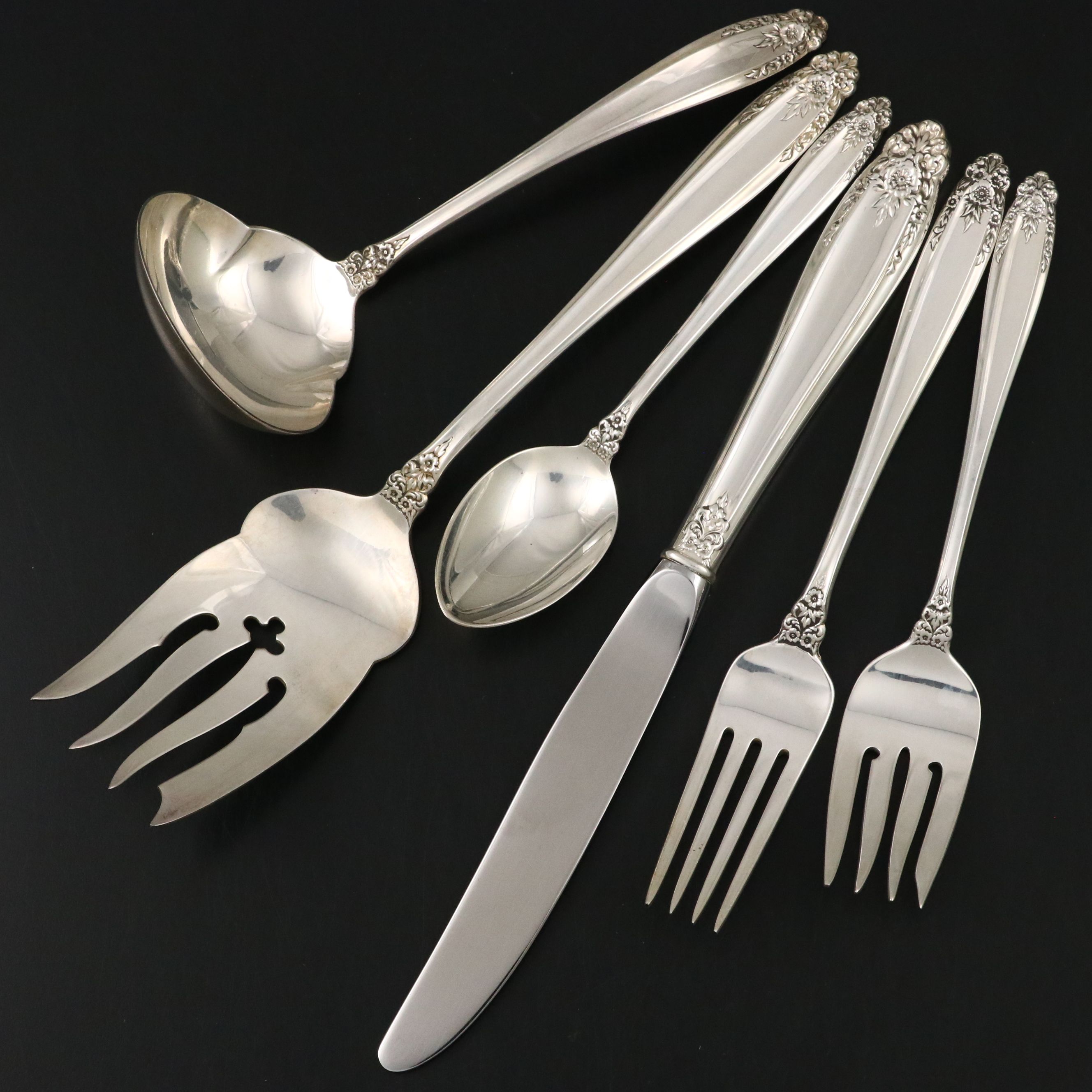 International "Prelude" Sterling Silver Flatware
