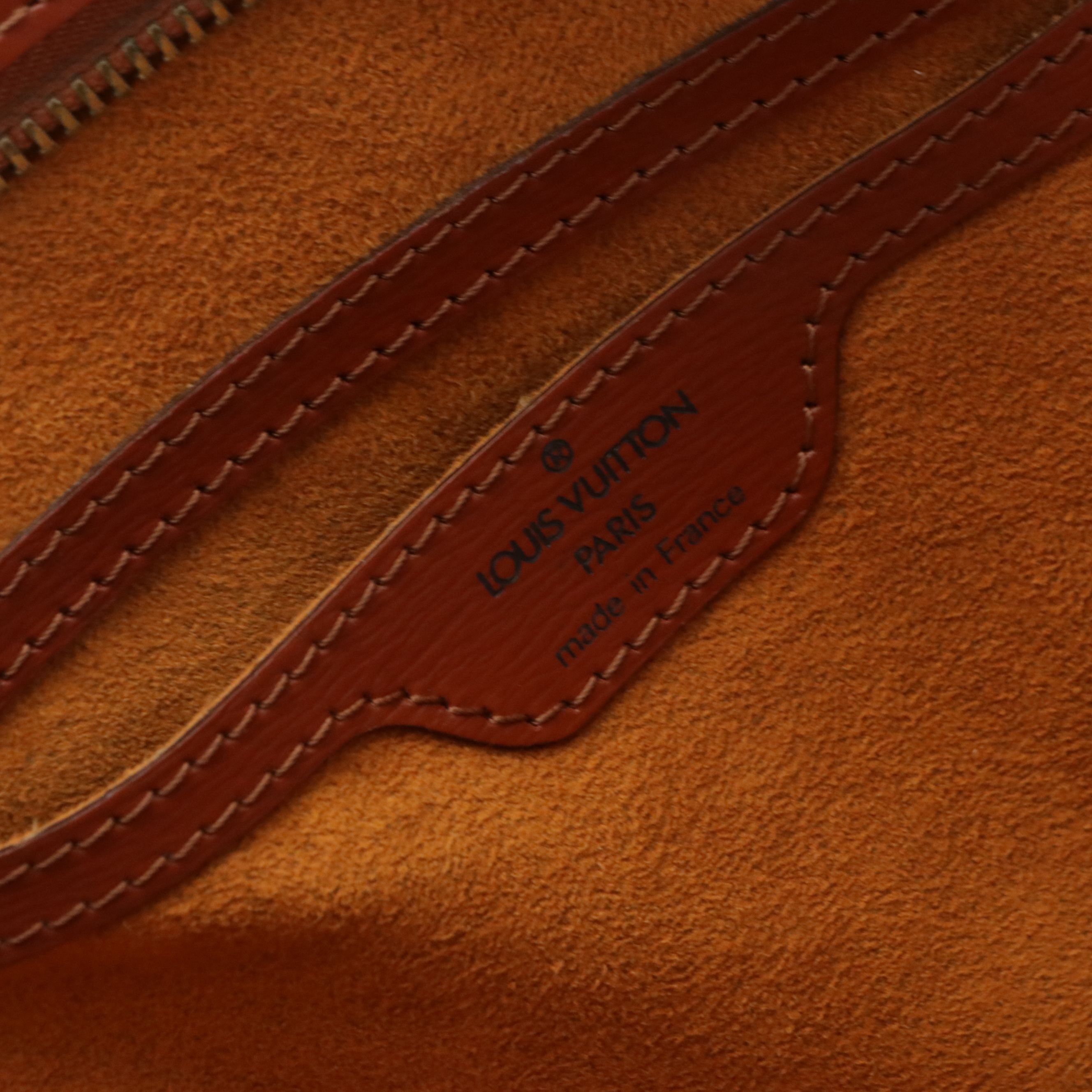Louis Vuitton Saint Jacques PM Shoulder Bag in Cipango Gold Epi Leather