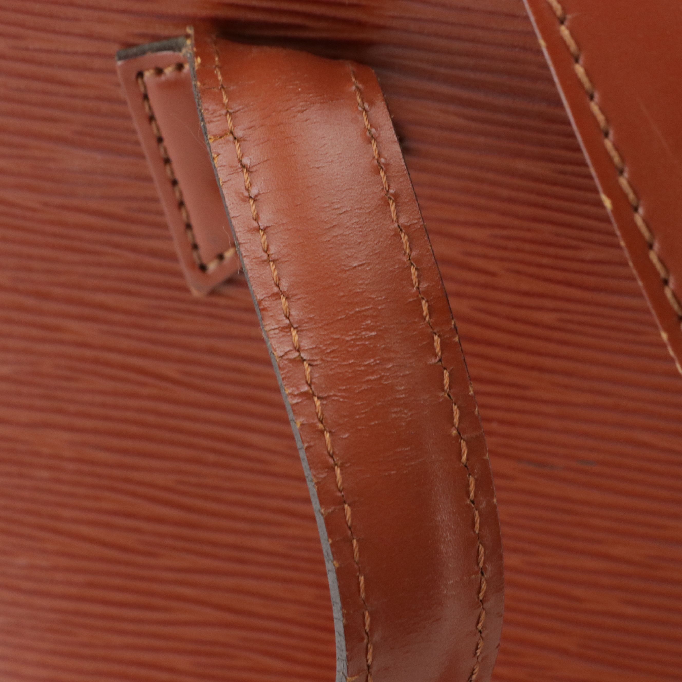 Louis Vuitton Saint Jacques PM Shoulder Bag in Cipango Gold Epi Leather