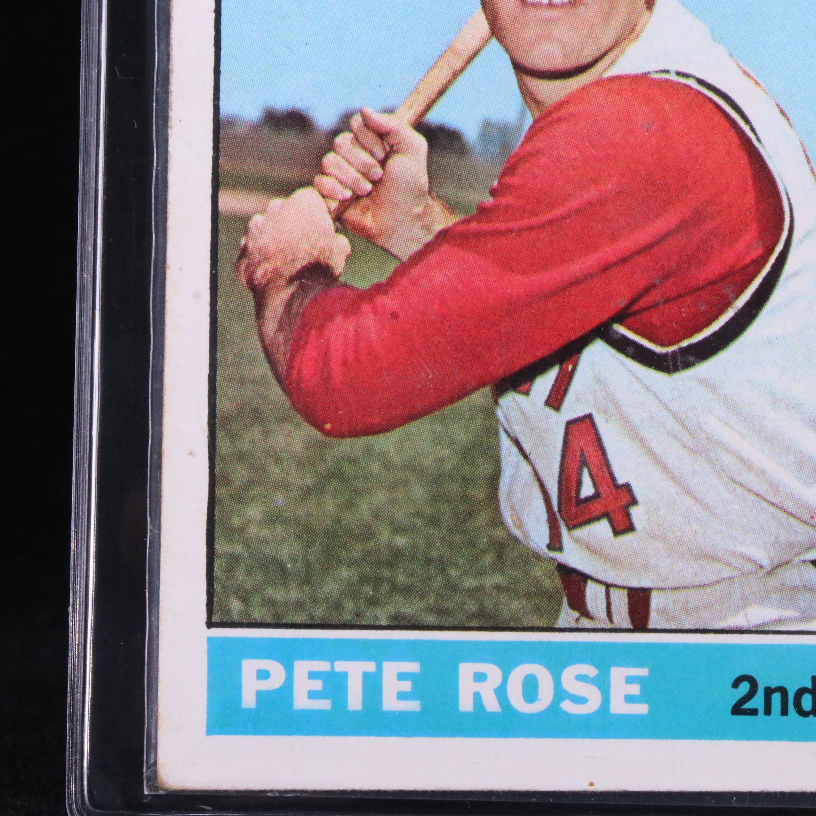 1966 Topps Pete Rose Cincinnati Reds Baseball Card