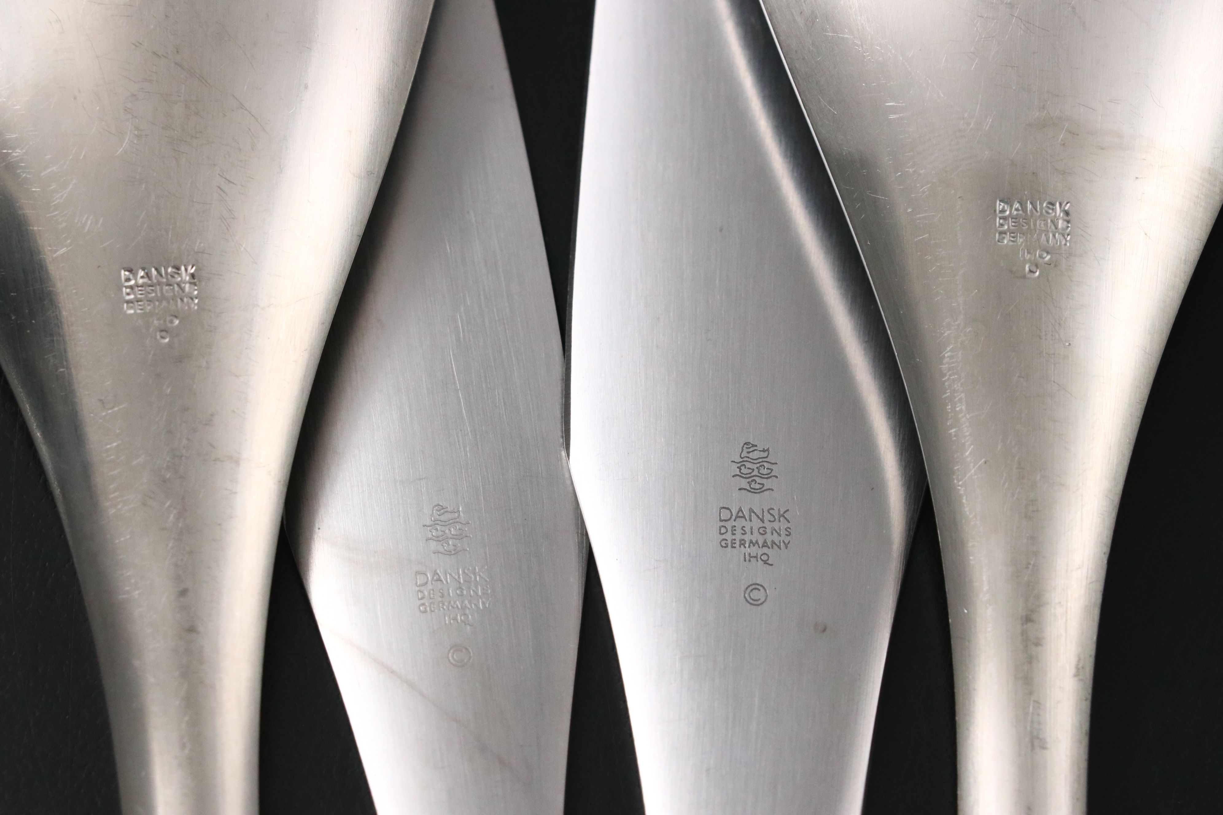 Dansk "Odin" Stainless Steel Flatware, Late 20th Century