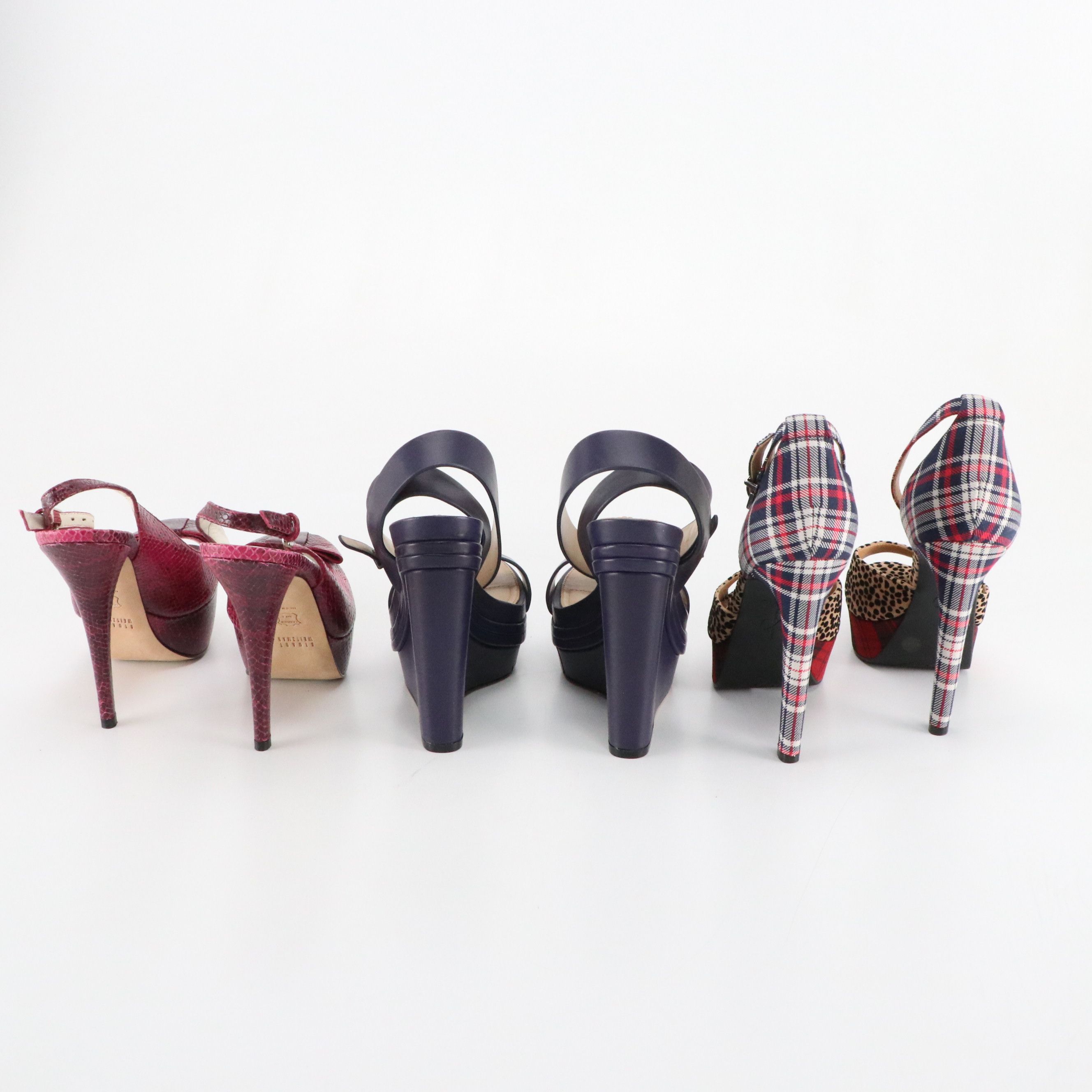 Jessica Simpson Beeya Peep-Toe Pumps, BCBG and Other Leather Platform Pumps