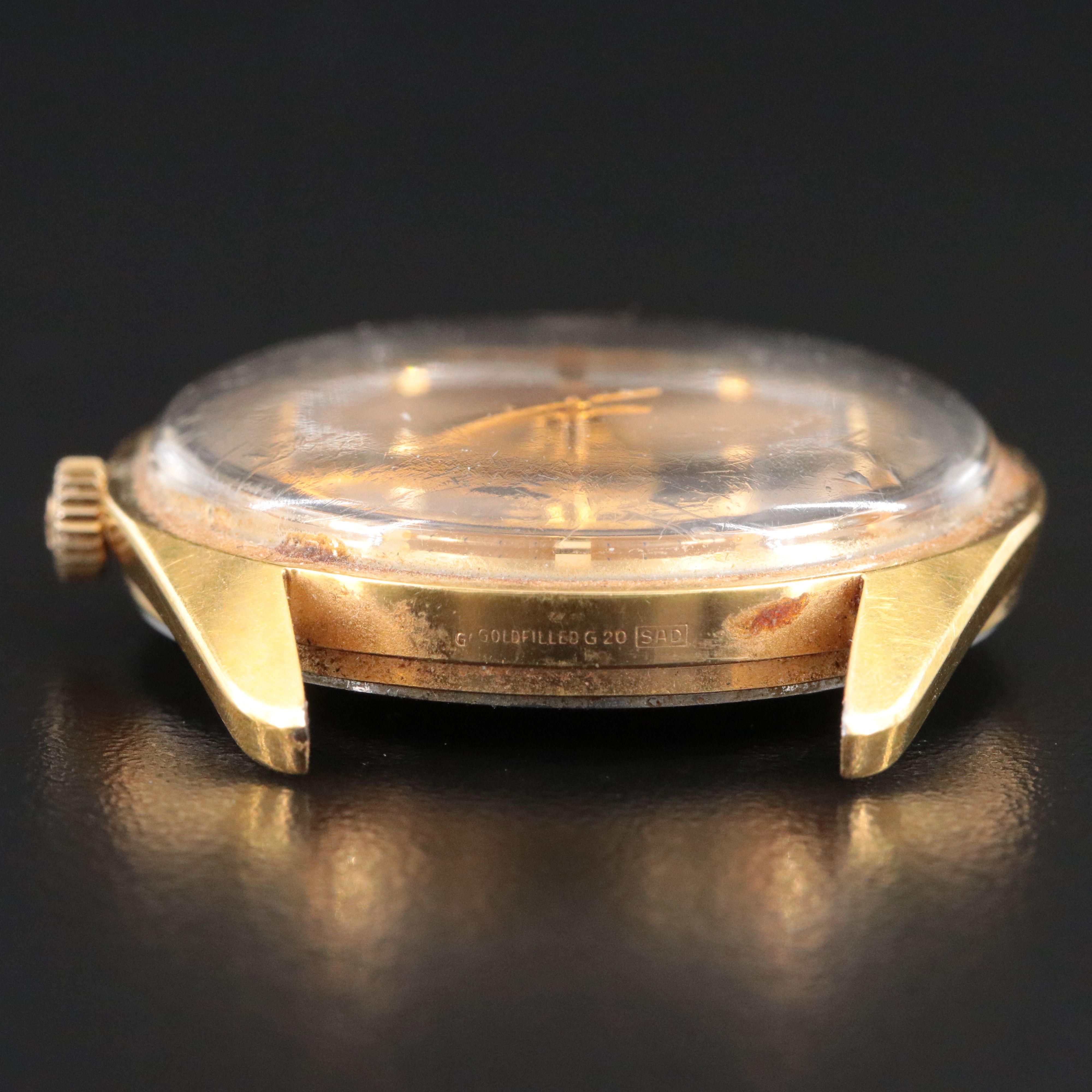 Girard- Perregaux Richeville Gold Filled & Stainless Steel Automatic Date Watch