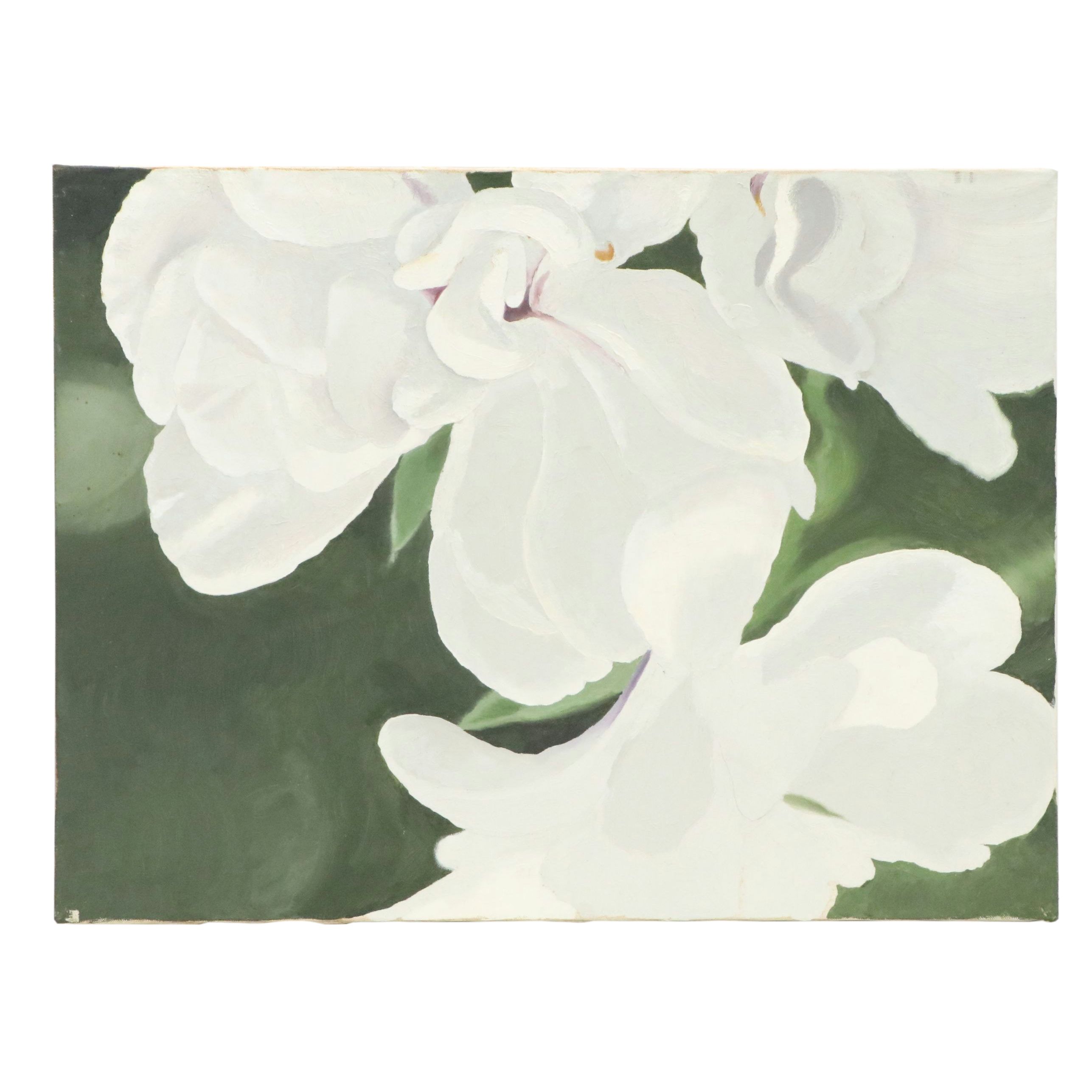 Jack Griffin Floral Oil Painting