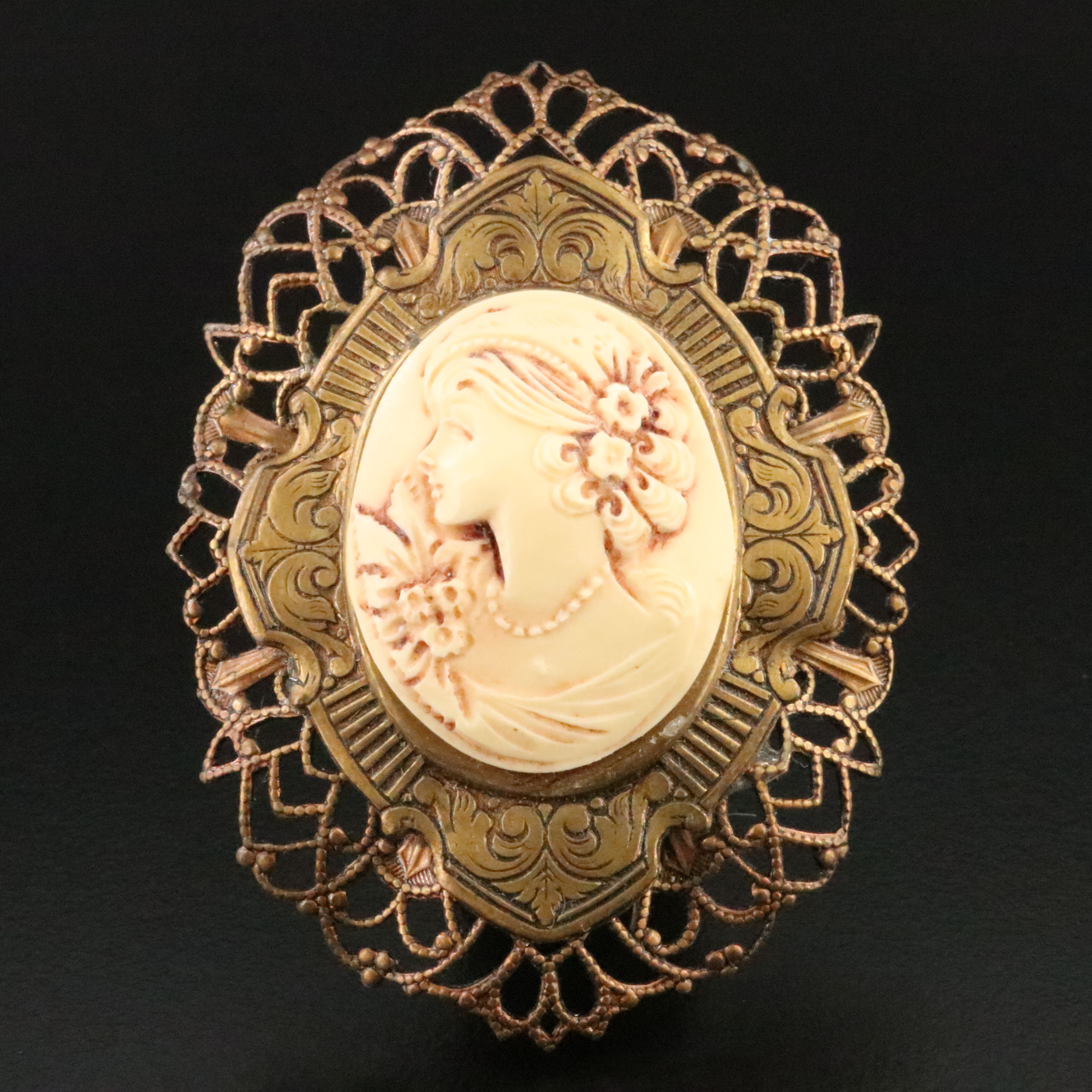 Cameo Brooch