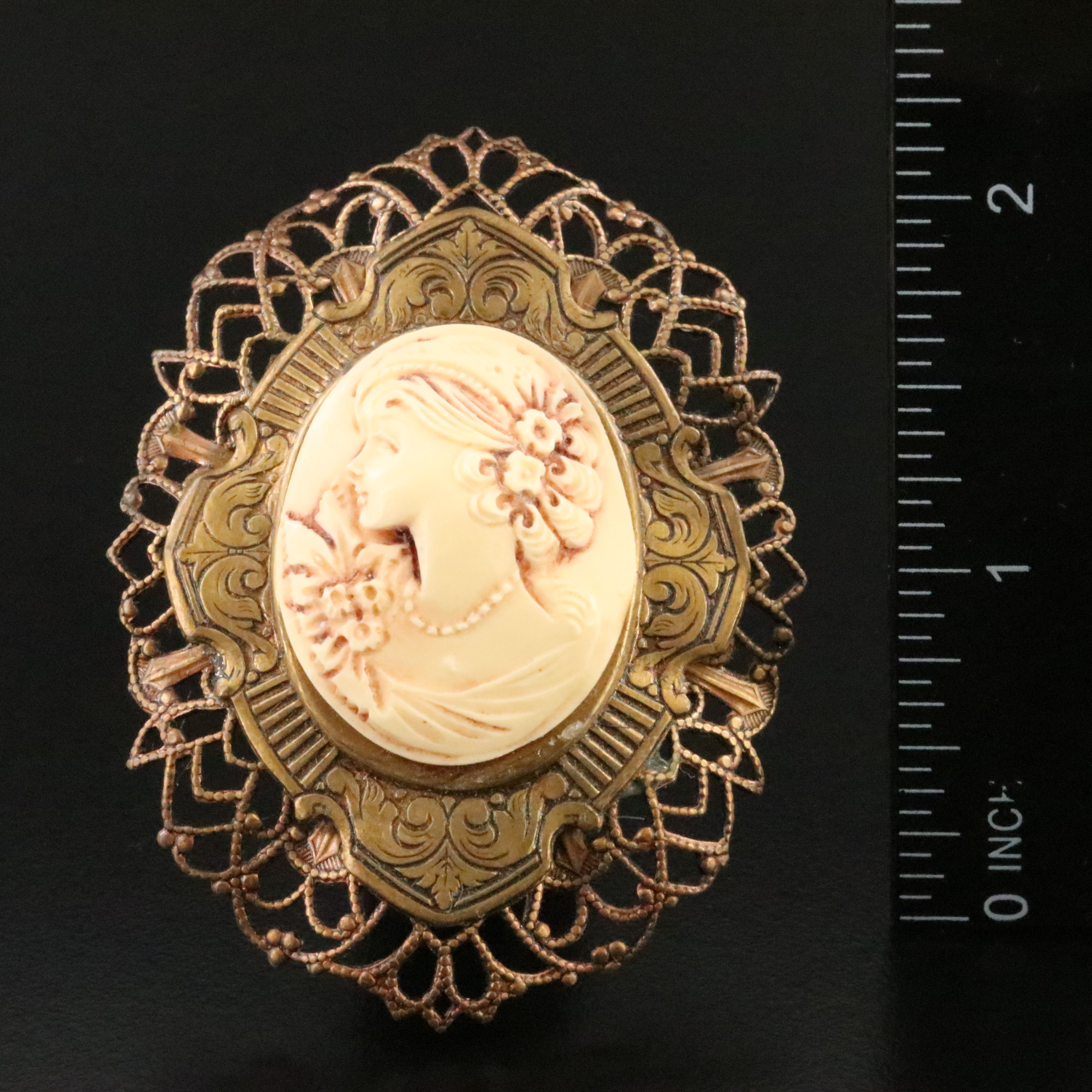 Cameo Brooch