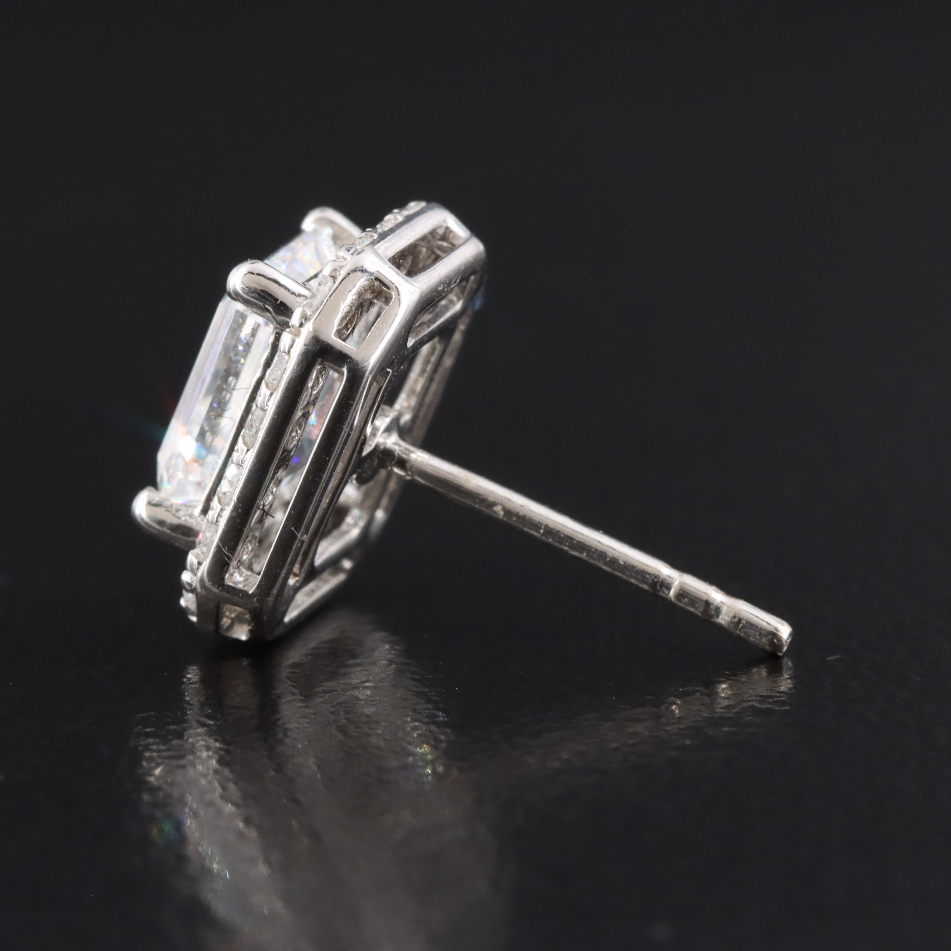 14K 2.47 CTW Lab Grown Diamond Earrings
