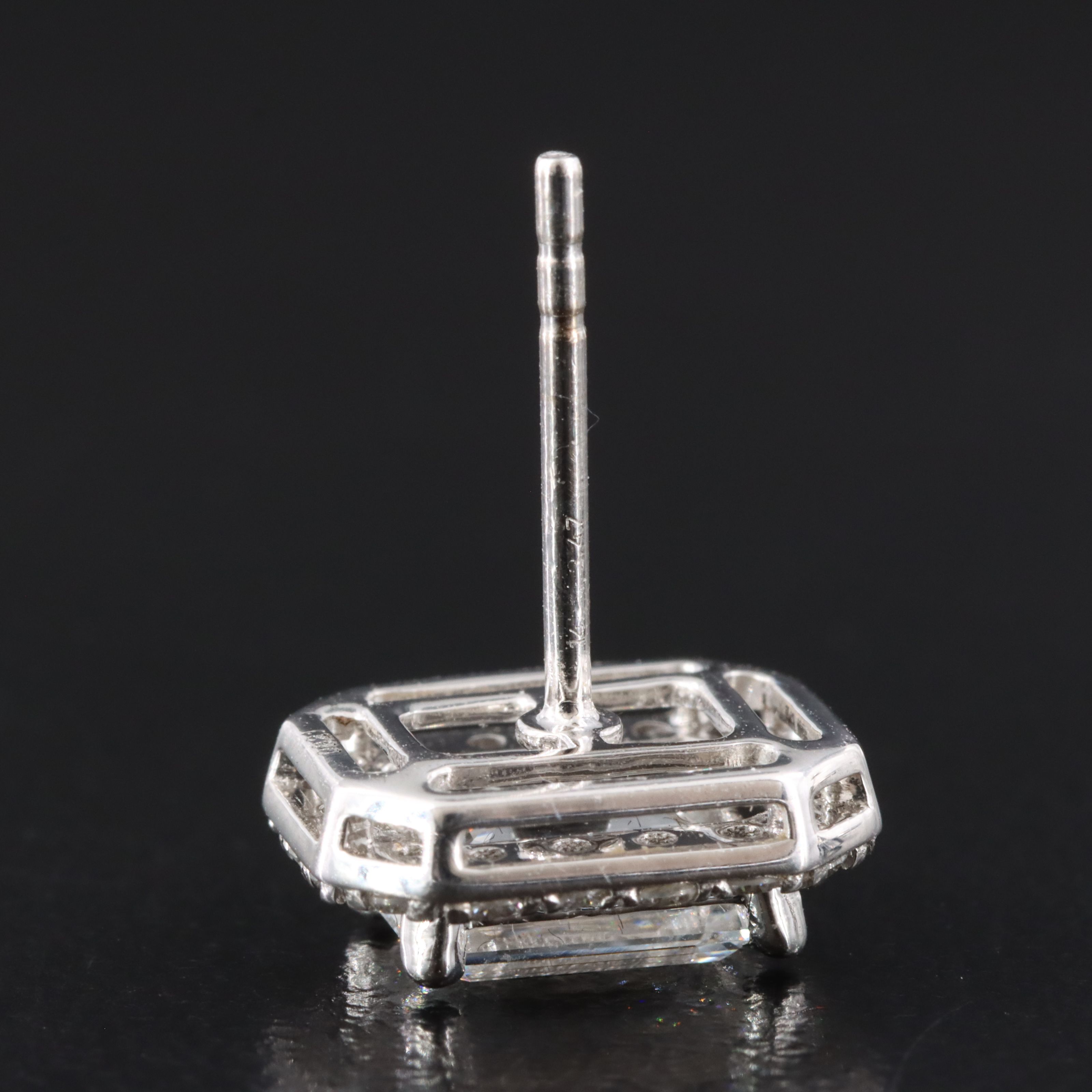 14K 2.47 CTW Lab Grown Diamond Earrings