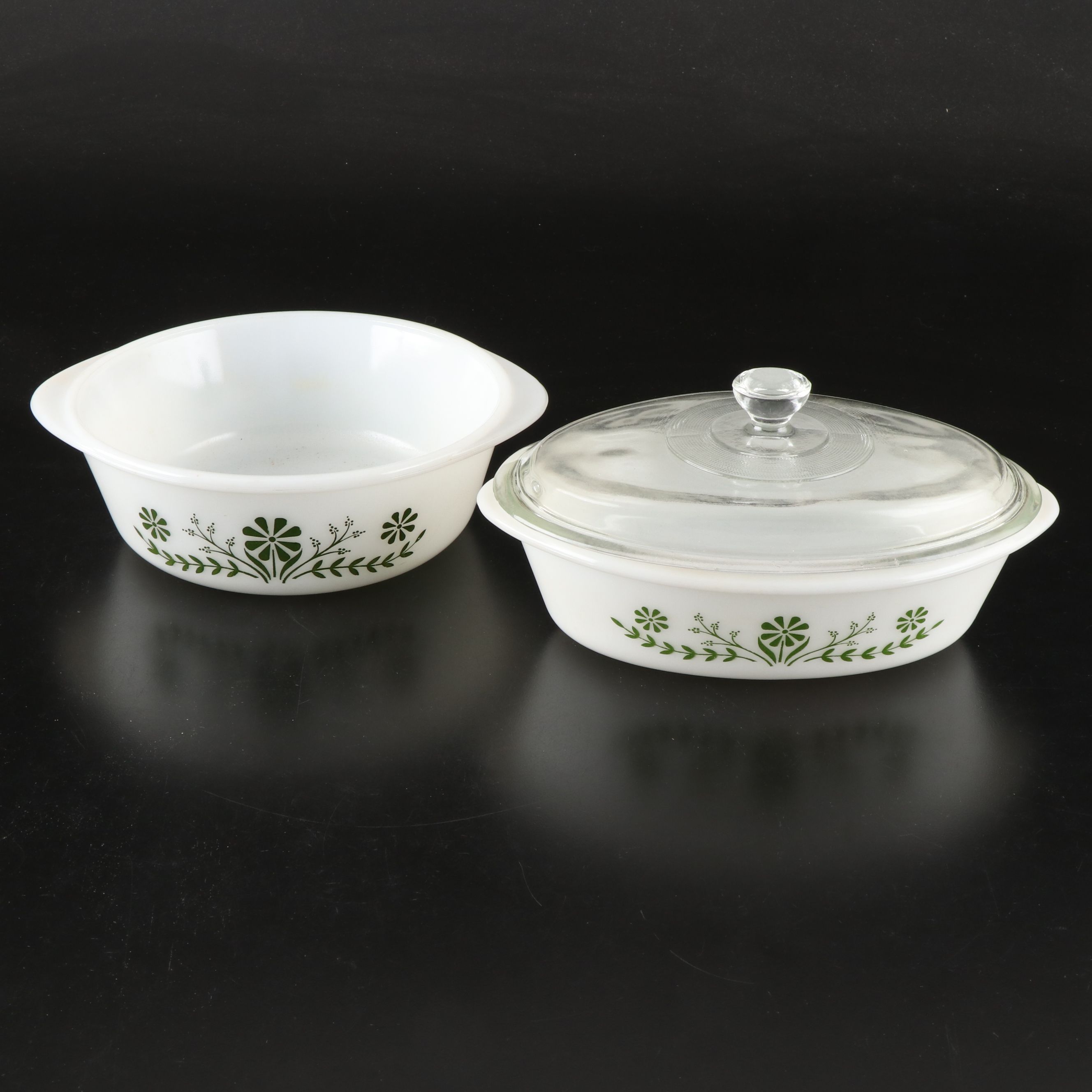 Glasbake, Pyr-O-Rey and Corning Ware Vintage Bakeware