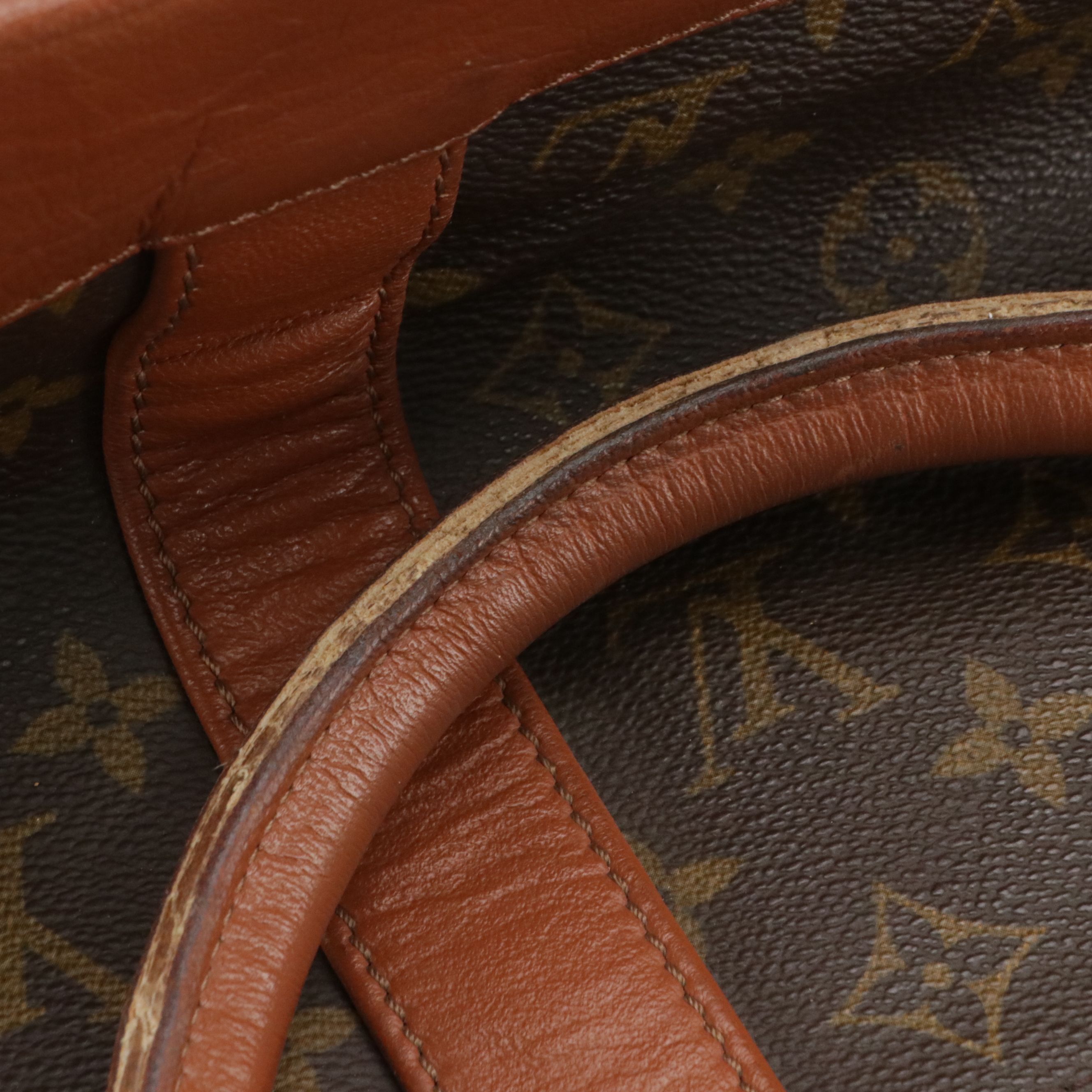 Louis Vuitton Sac Weekend GM Tote Bag in Monogram Canvas and Leather, Vintage