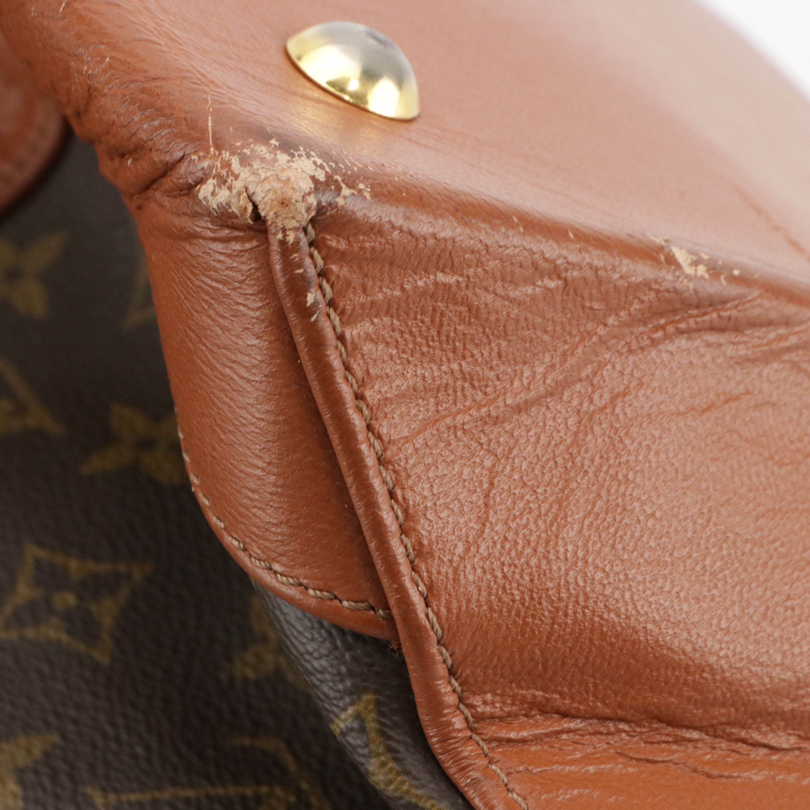 Louis Vuitton Sac Weekend GM Tote Bag in Monogram Canvas and Leather, Vintage