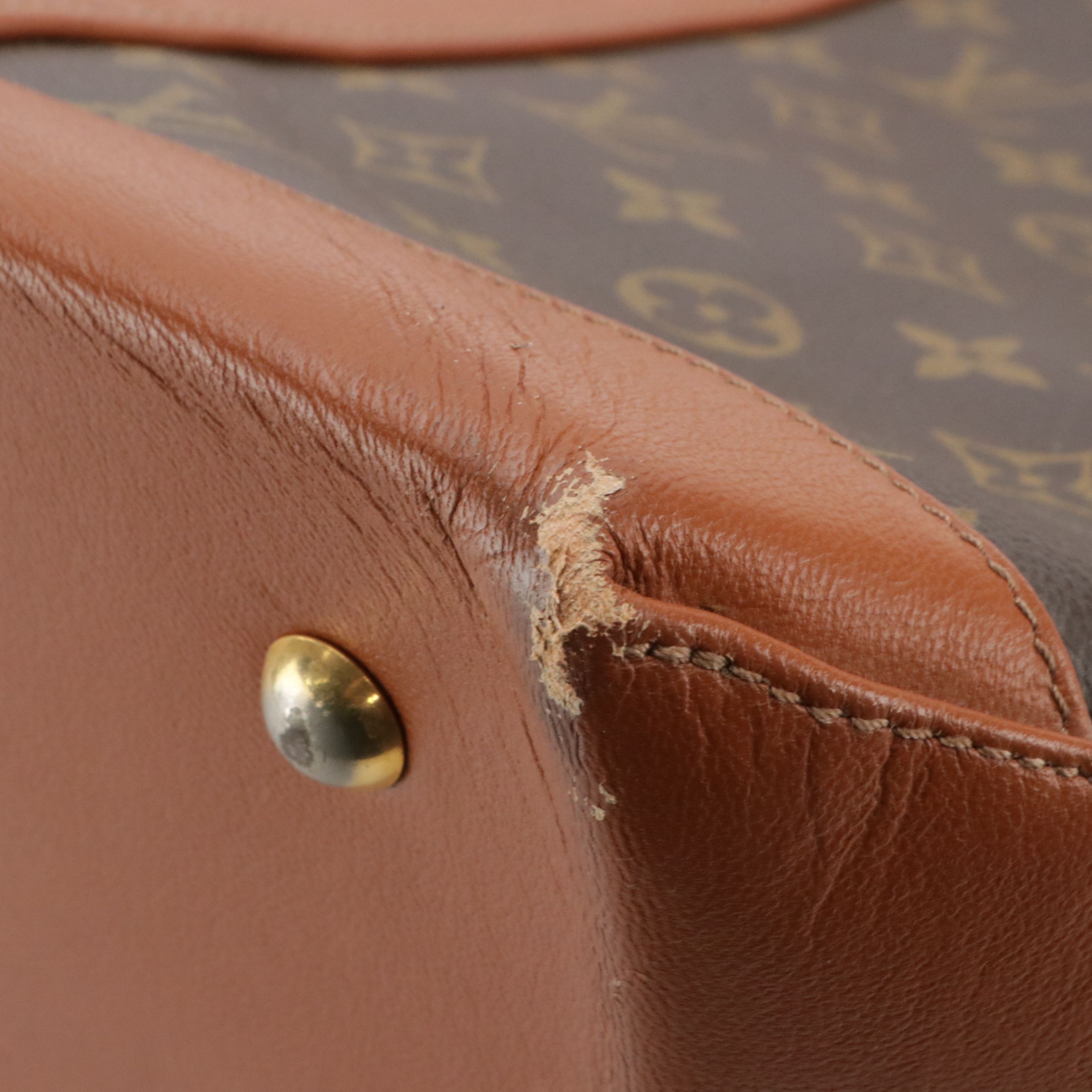 Louis Vuitton Sac Weekend GM Tote Bag in Monogram Canvas and Leather, Vintage