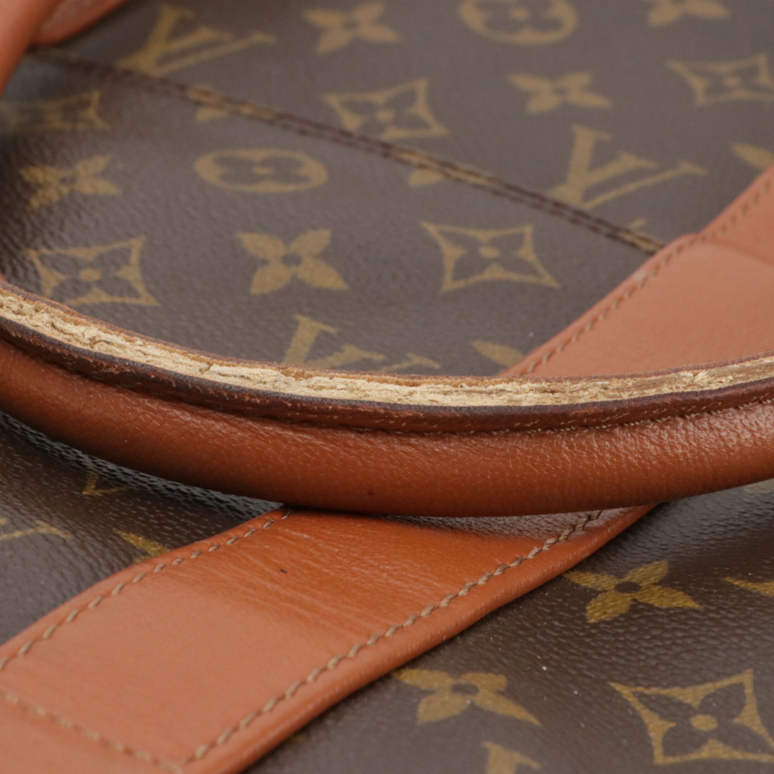 Louis Vuitton Sac Weekend GM Tote Bag in Monogram Canvas and Leather, Vintage