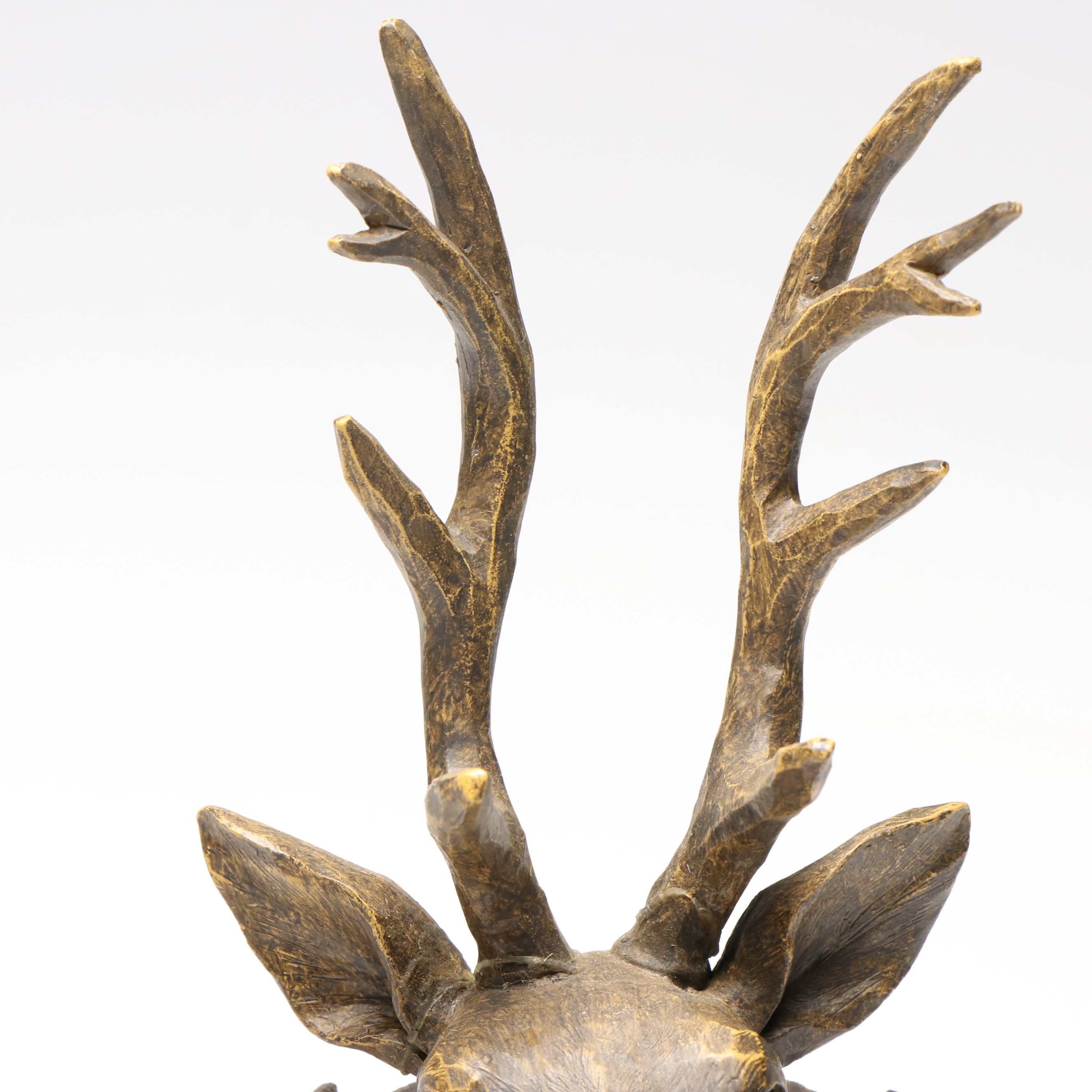 Pair of Stag Head Bookends