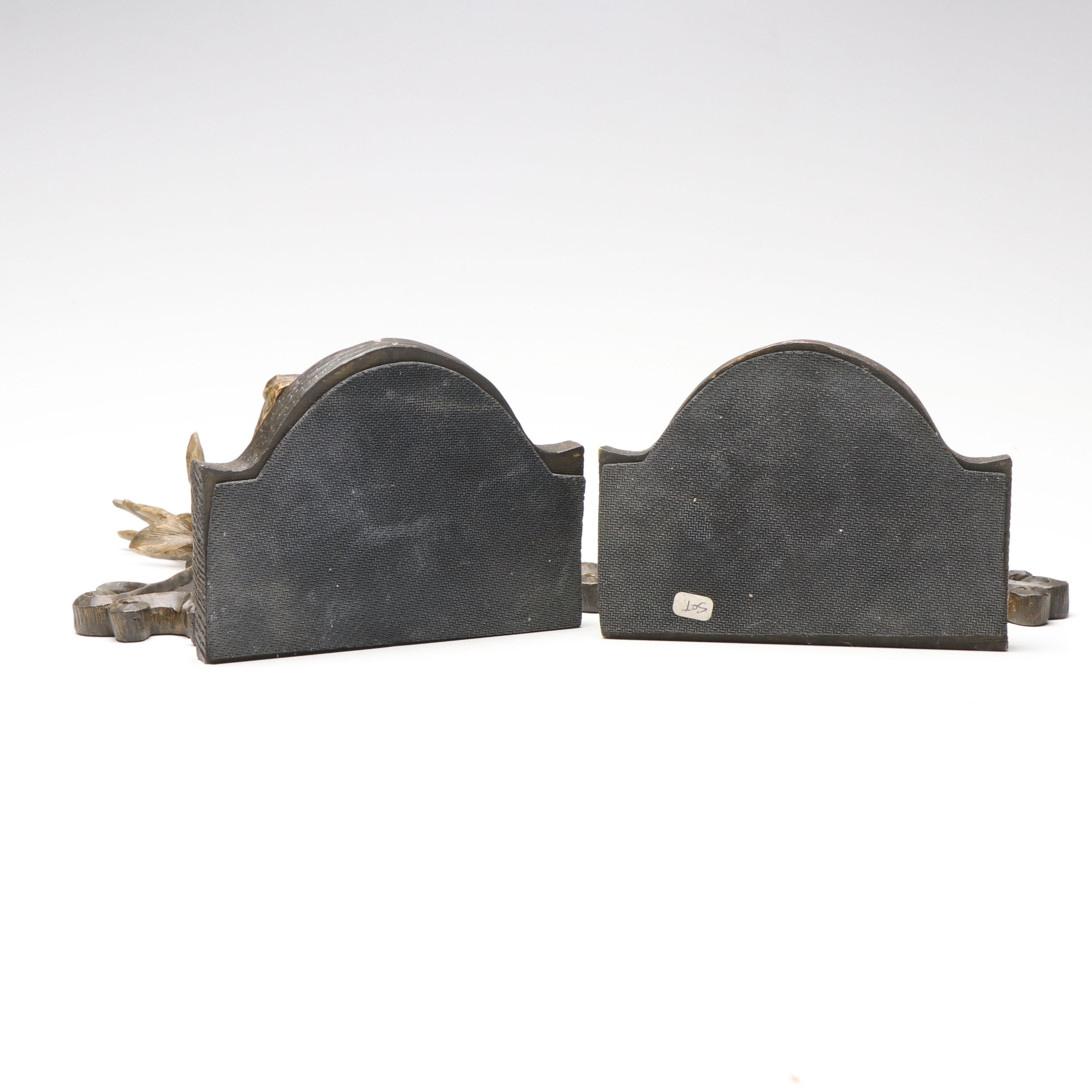 Pair of Stag Head Bookends