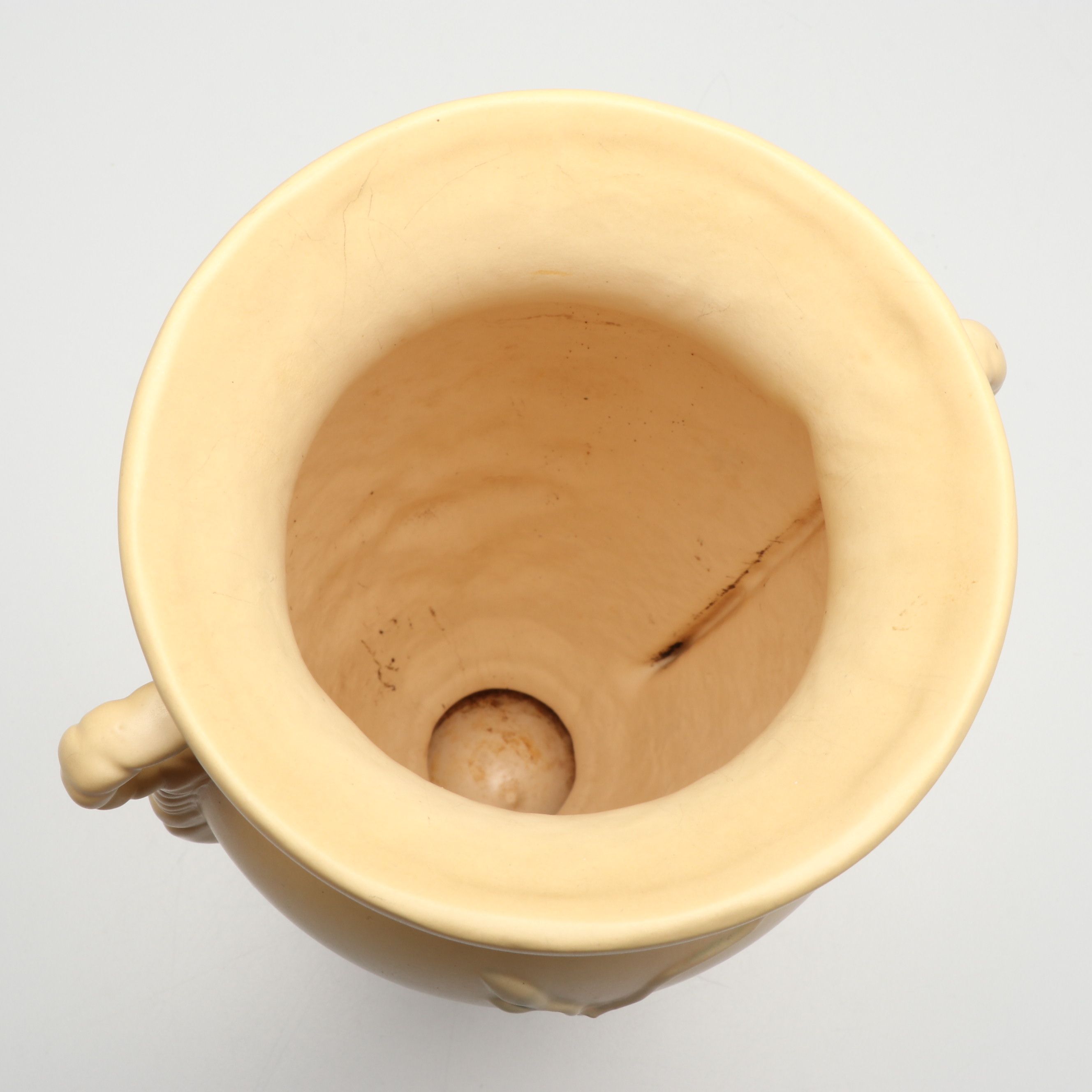 Hull Pottery "Magnolia" Ceramic Handled Vase, 1946-1947