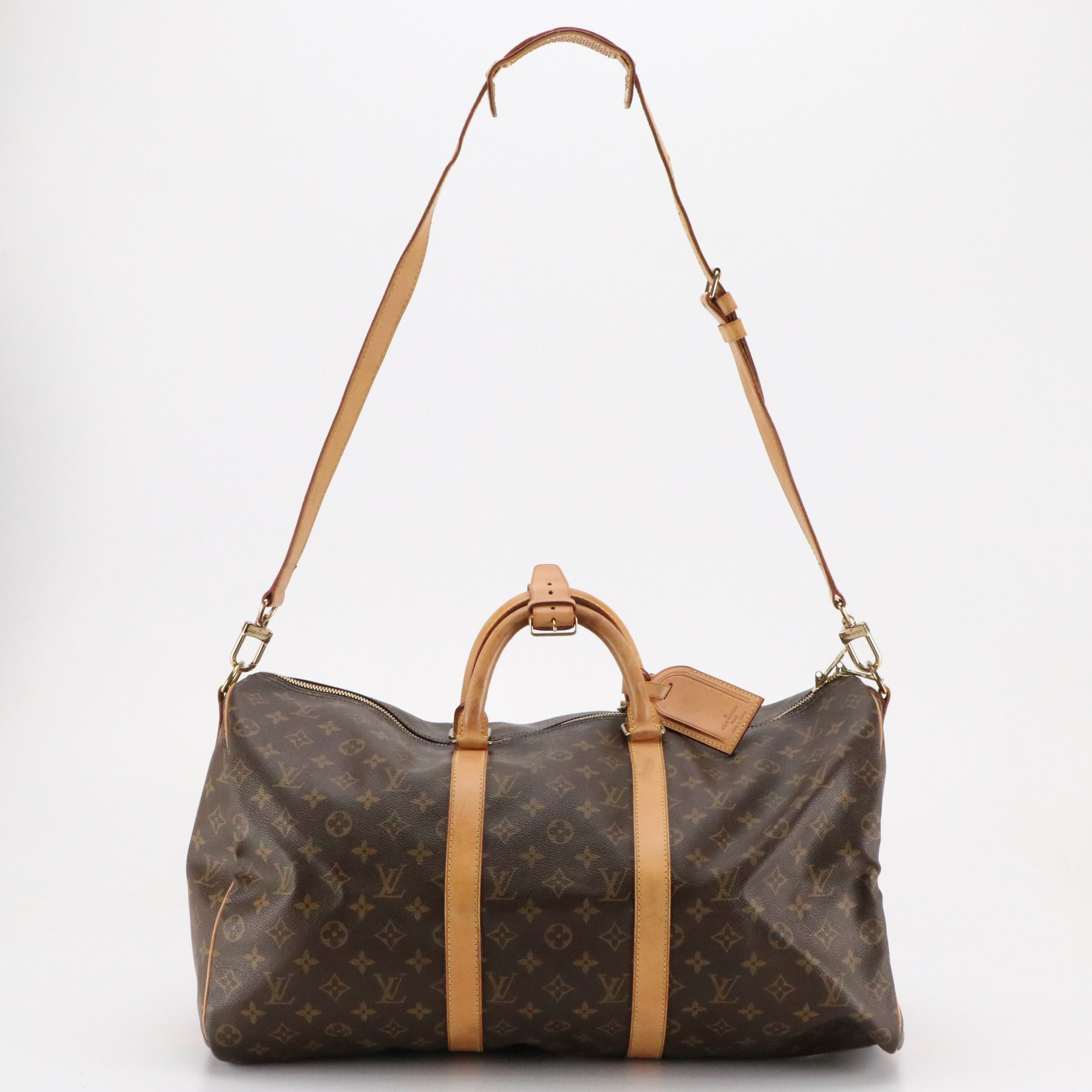 Louis Vuitton Keepall 50 Bandoulière in Monogram Canvas