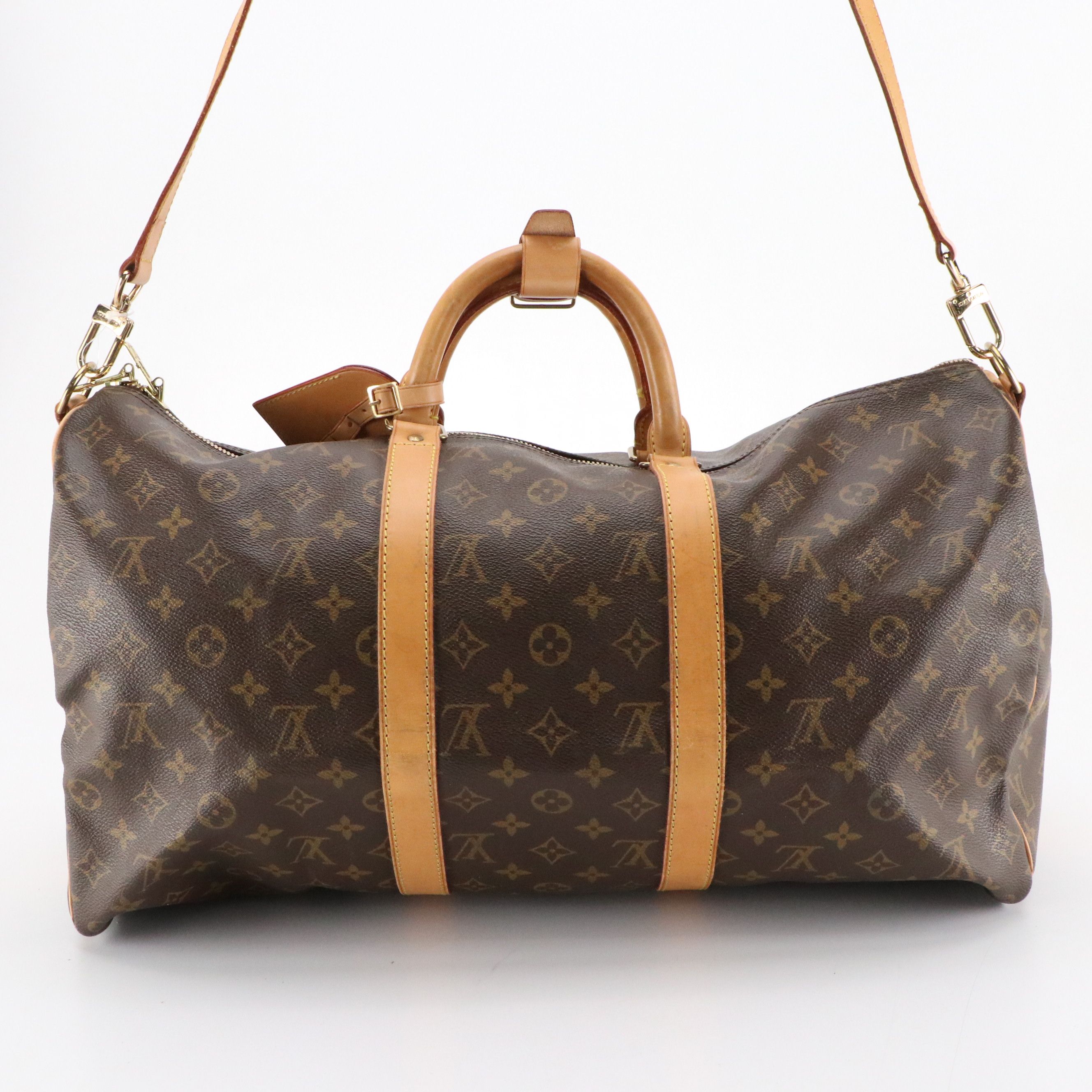Louis Vuitton Keepall 50 Bandoulière in Monogram Canvas
