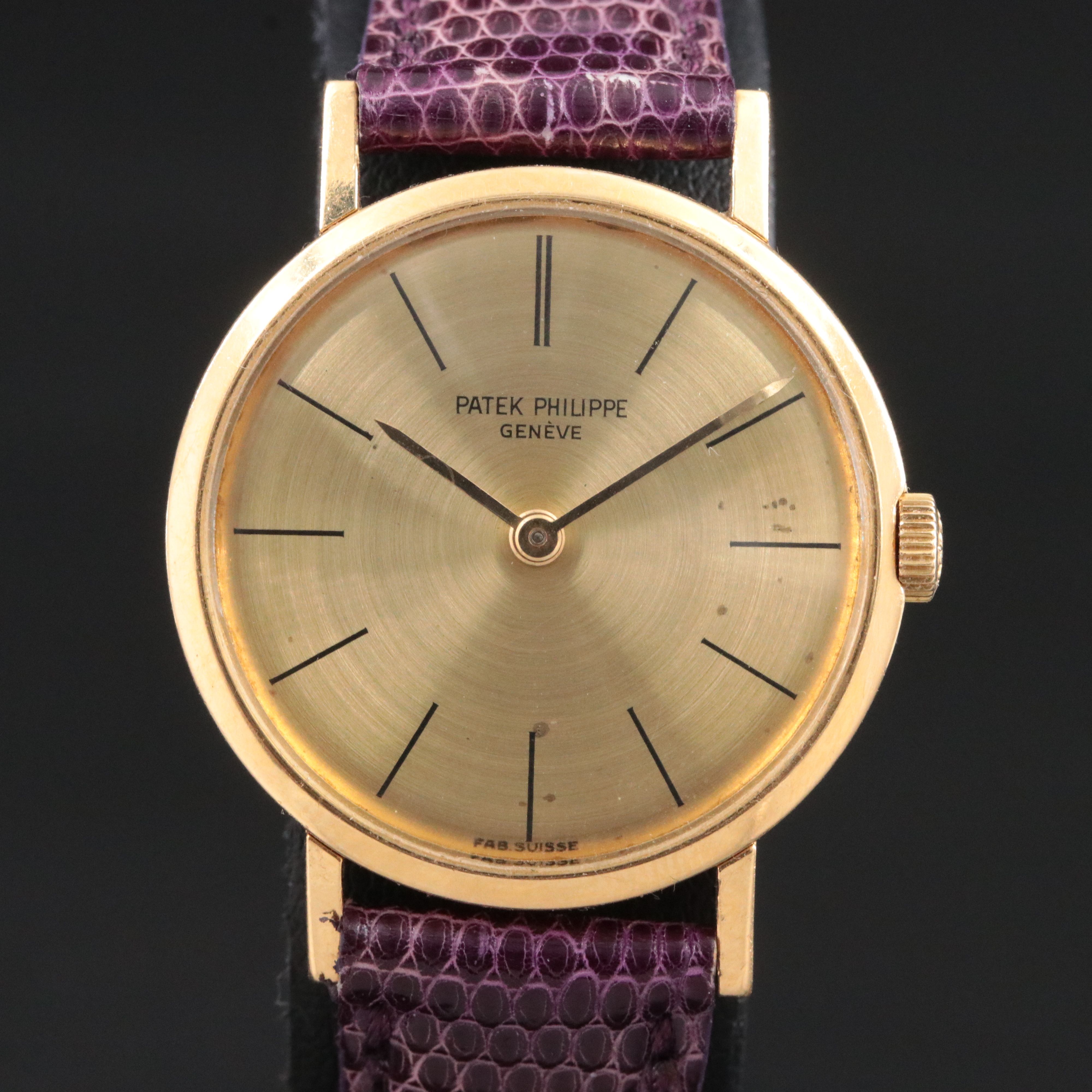 18K Patek Philippe & Co. Calatrava Manual Wind Watch Ref. 3442/1