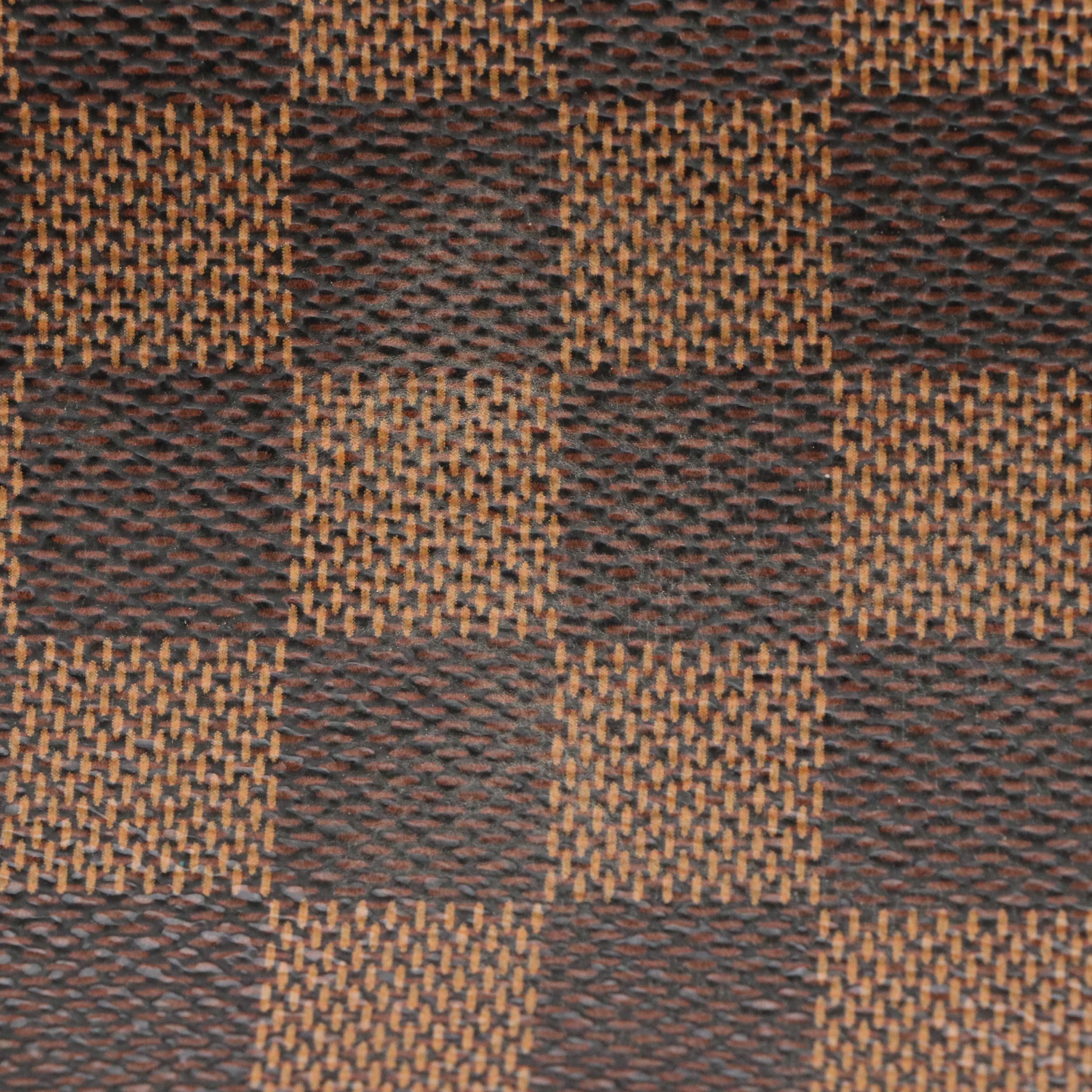Louis Vuitton Triana Handbag in Damier Ebene Canvas and Leather