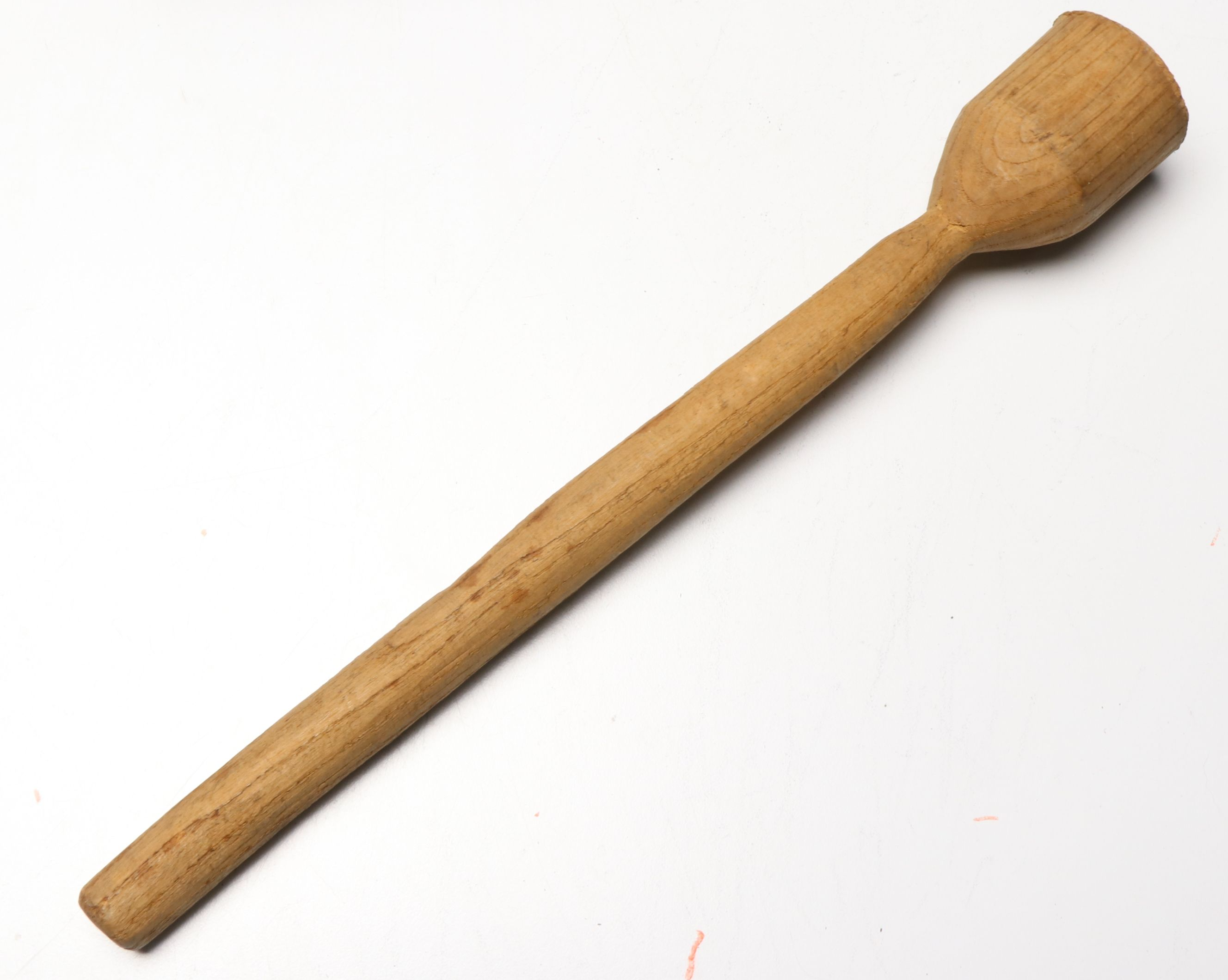 French Eight-Key Flutina and Case, Mallet, with Red Crackle Ice Accordion