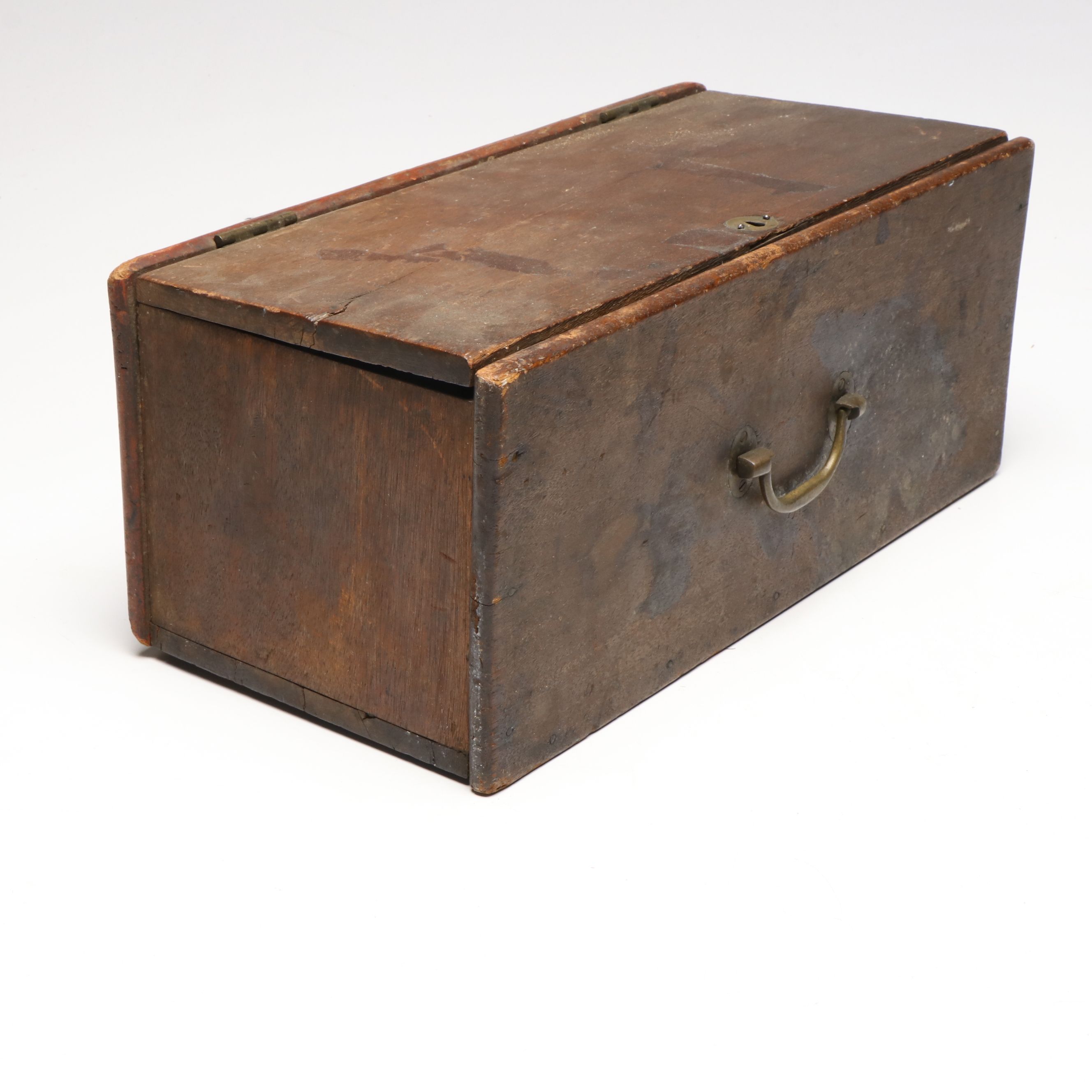 French Eight-Key Flutina and Case, Mallet, with Red Crackle Ice Accordion