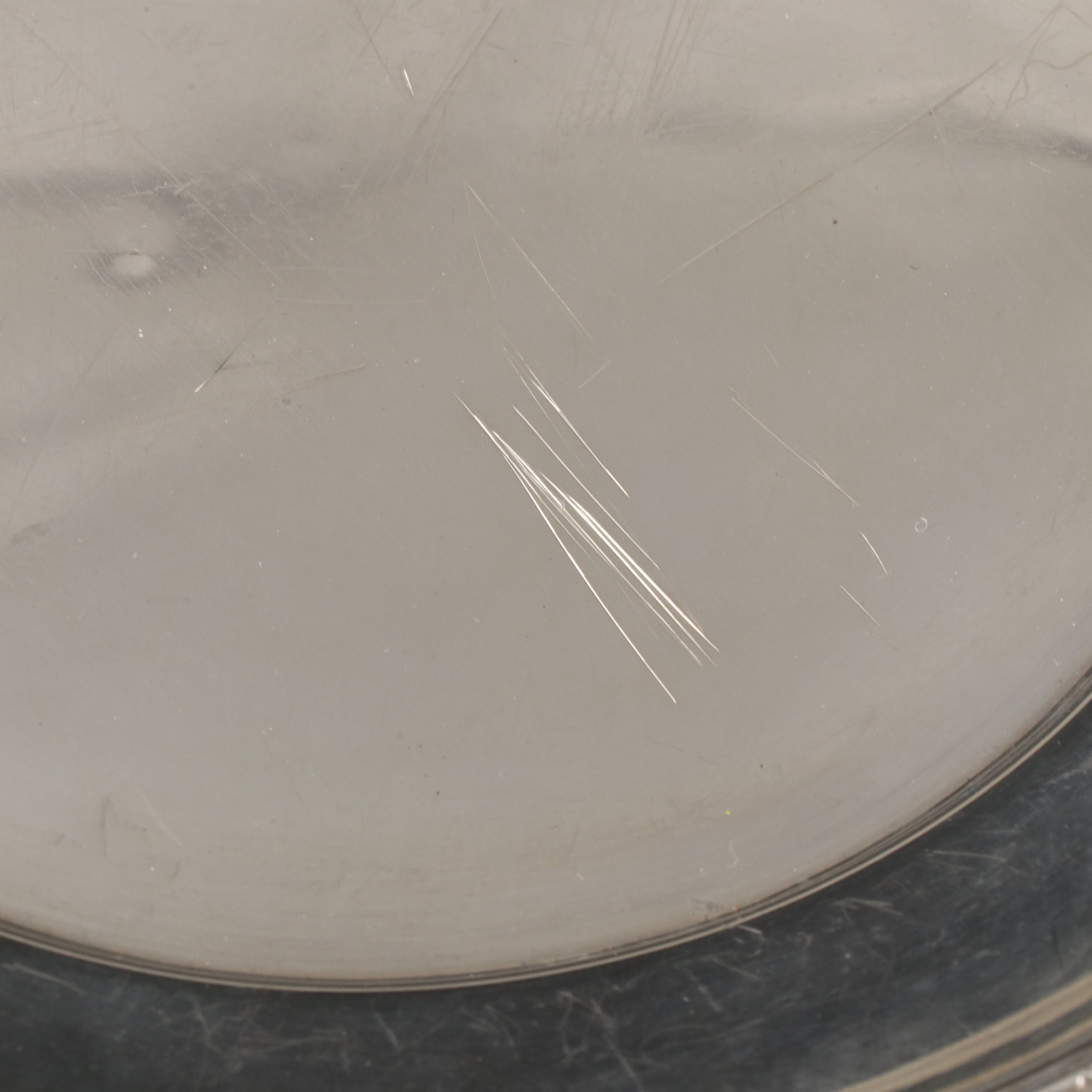 J. Wagner & Son Sterling Silver Reticulated Platter, Early to Mid-20th Century