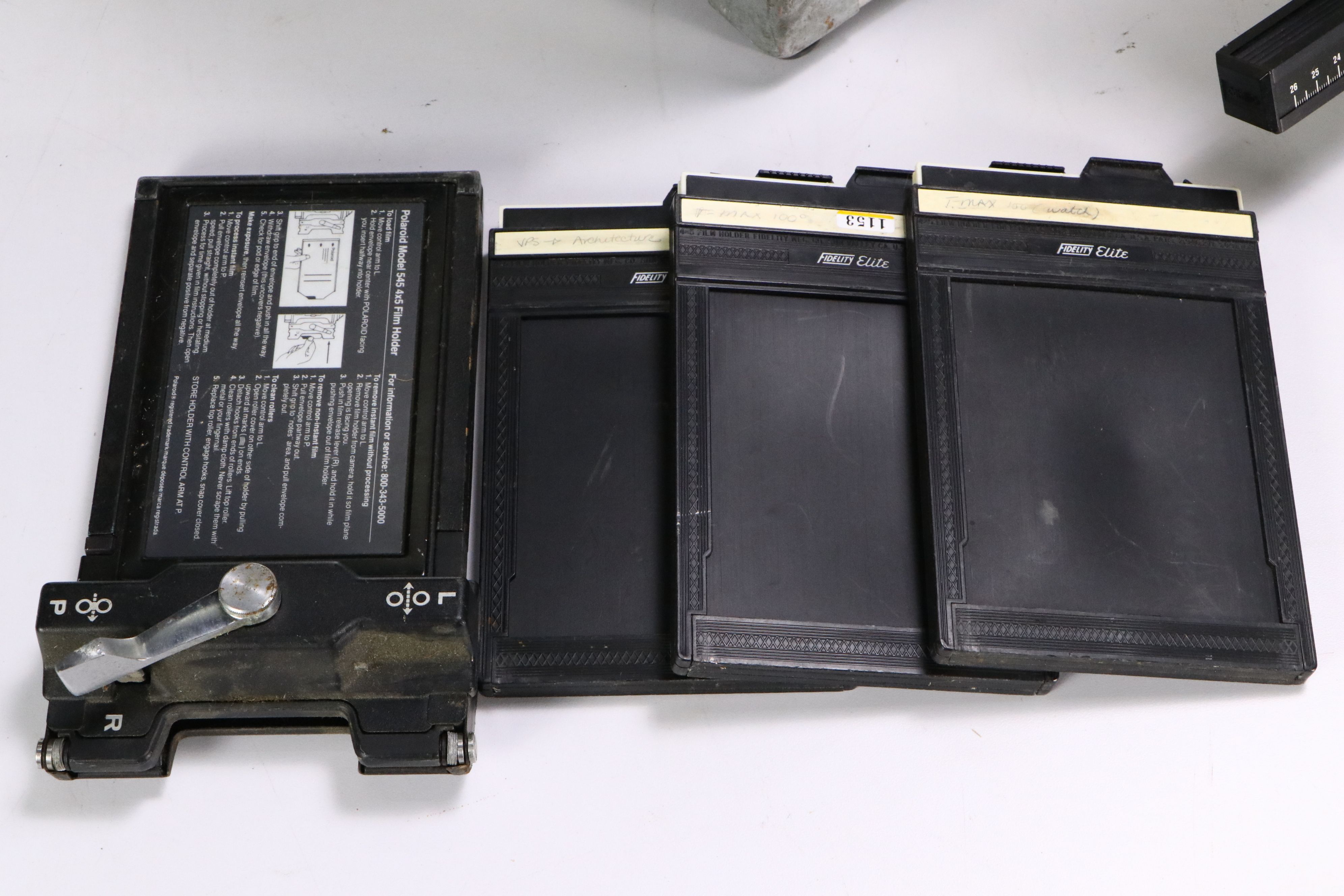 Cambo 4x5 Monorail View Camera with Accessories