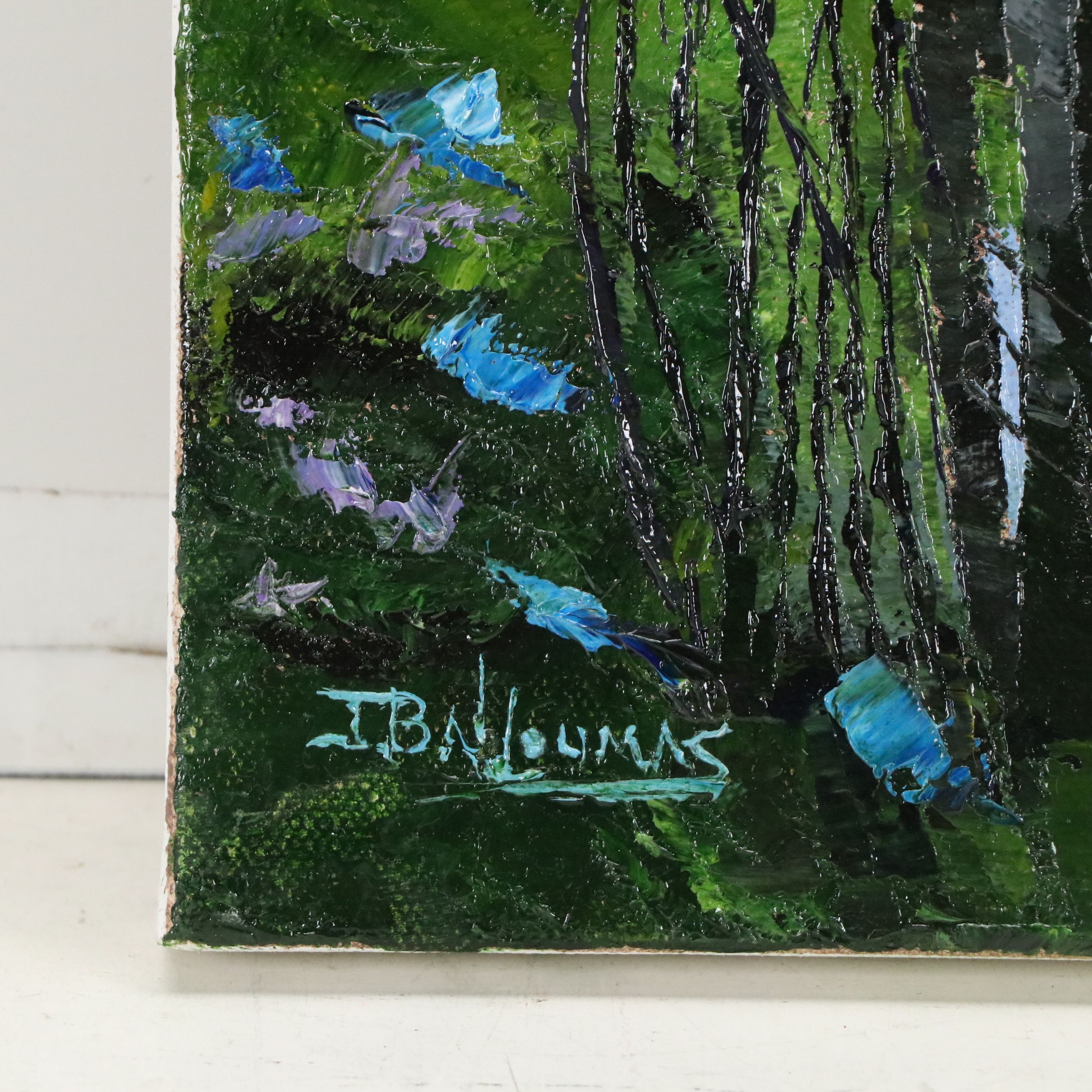 James Baldoumas Oil Painting "Trellis," 2026