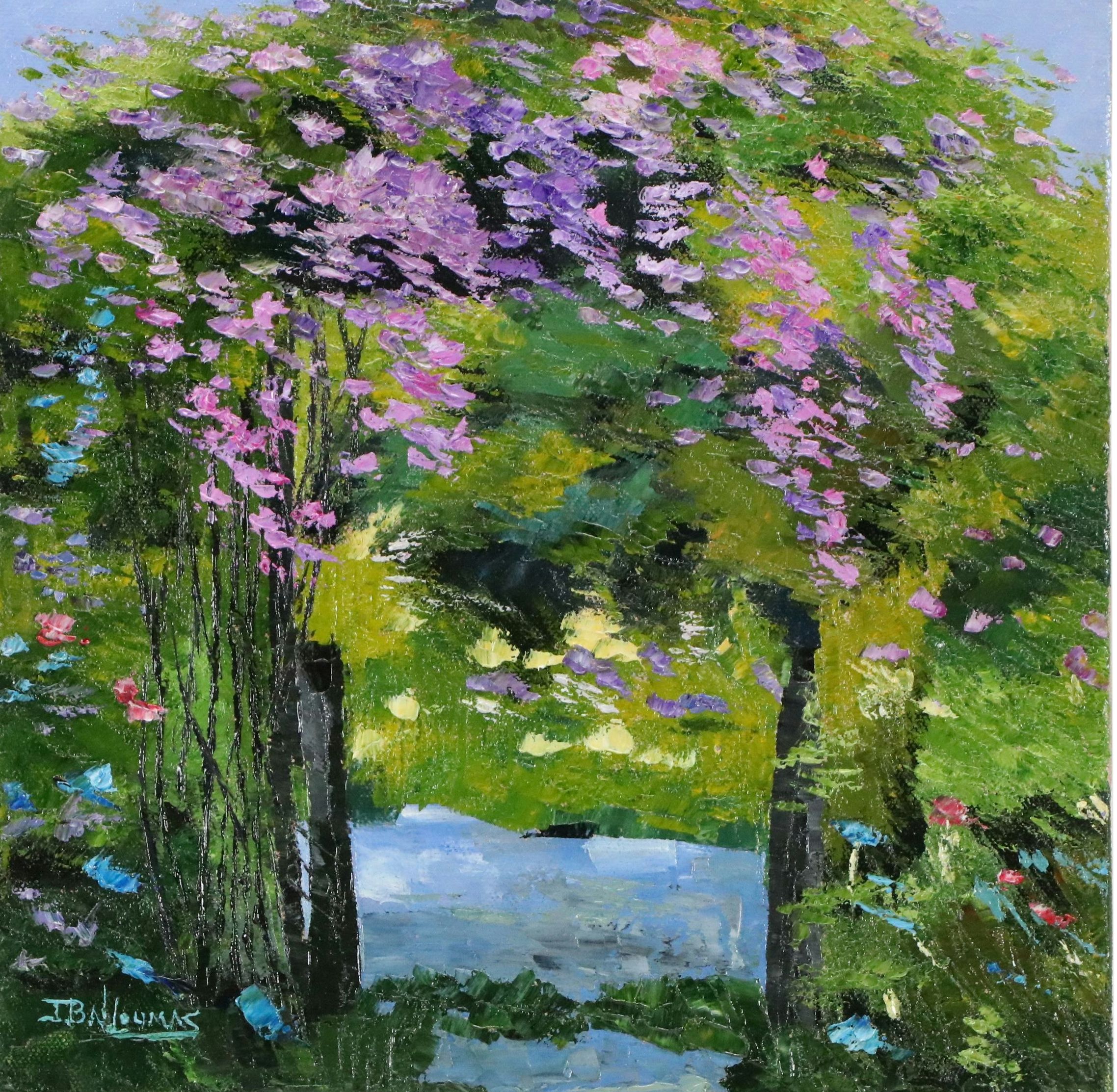 James Baldoumas Oil Painting "Trellis," 2026