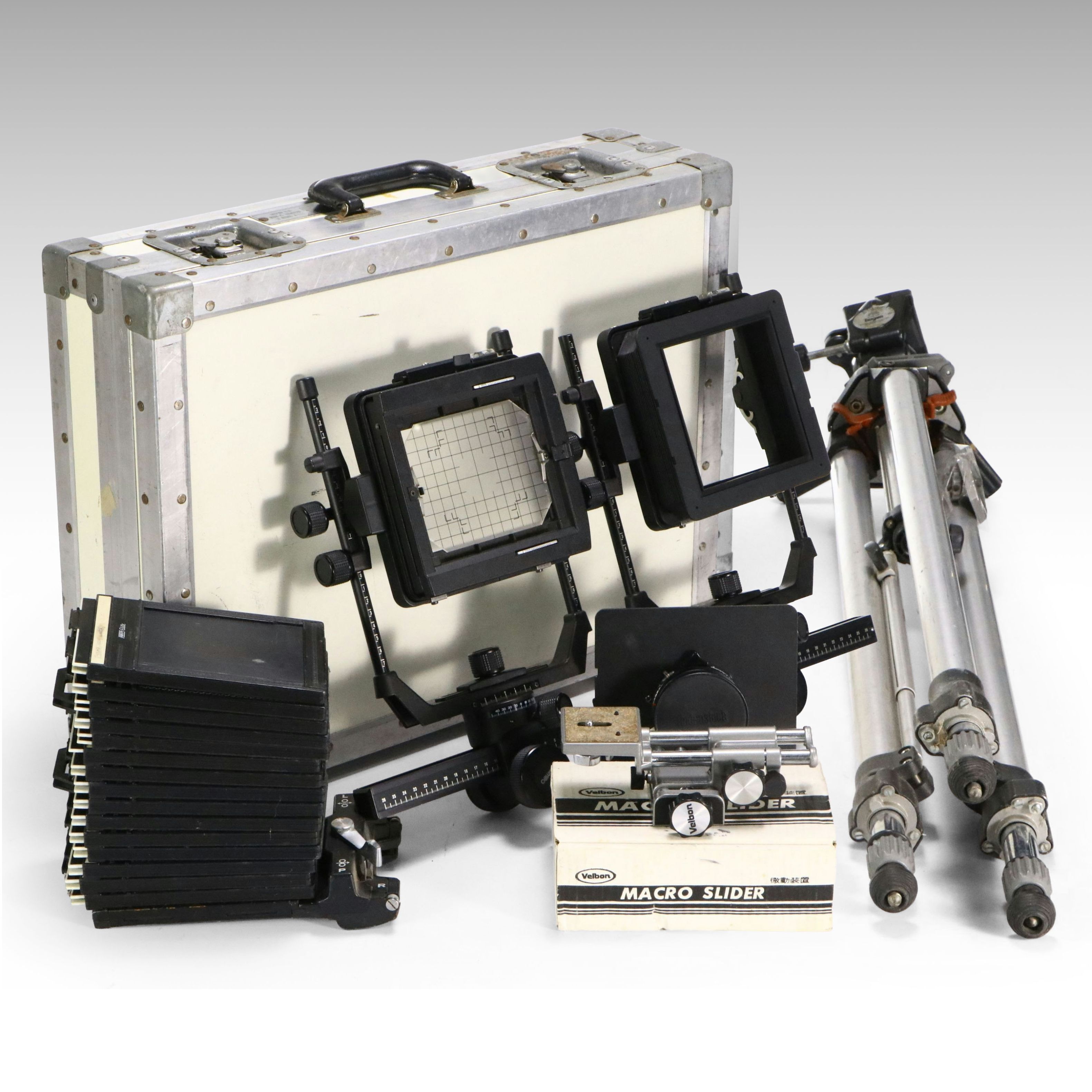 Cambo 4x5 Monorail View Camera with Accessories