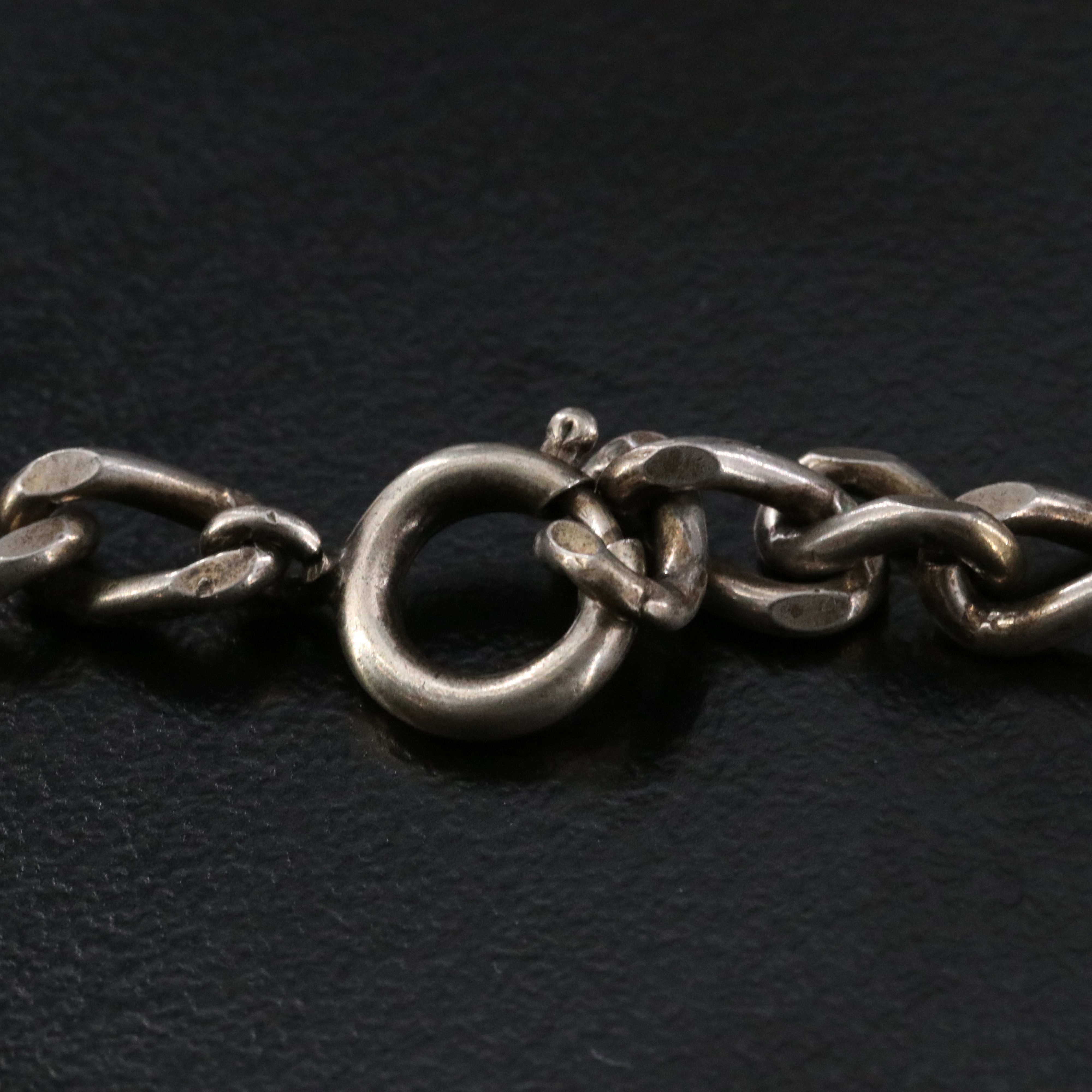 Vintage Gucci Lion Head on Leather Pendant Necklace