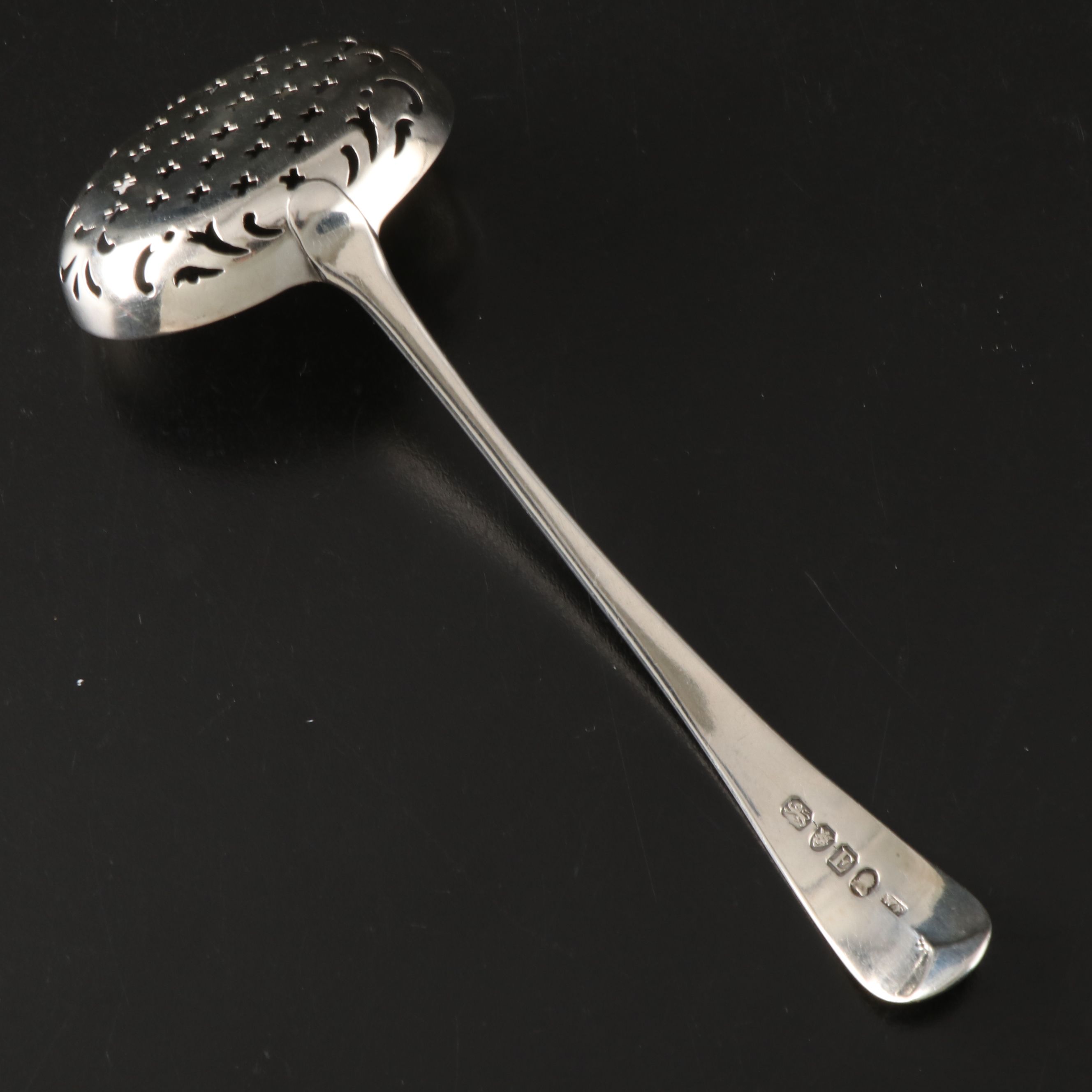 Towle "Old Colonial" Sterling Cream Ladle with Antique English Sterling Spoons