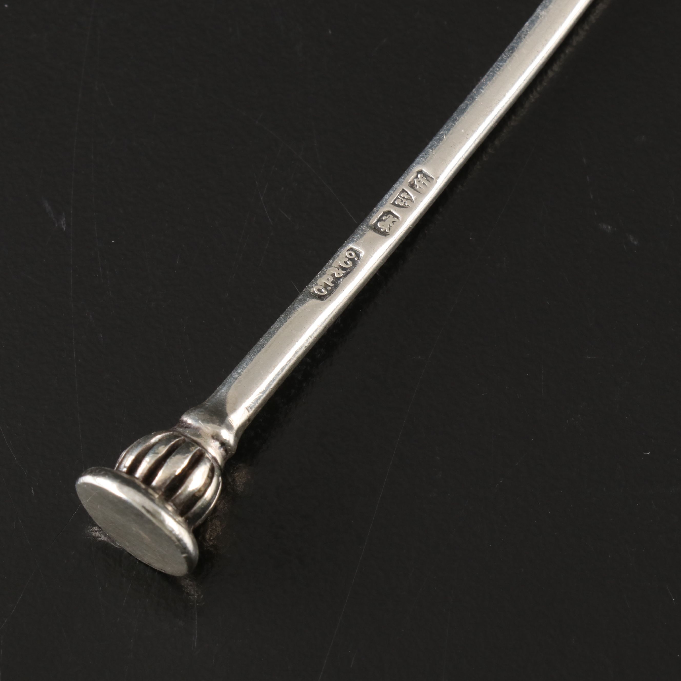 Towle "Old Colonial" Sterling Cream Ladle with Antique English Sterling Spoons