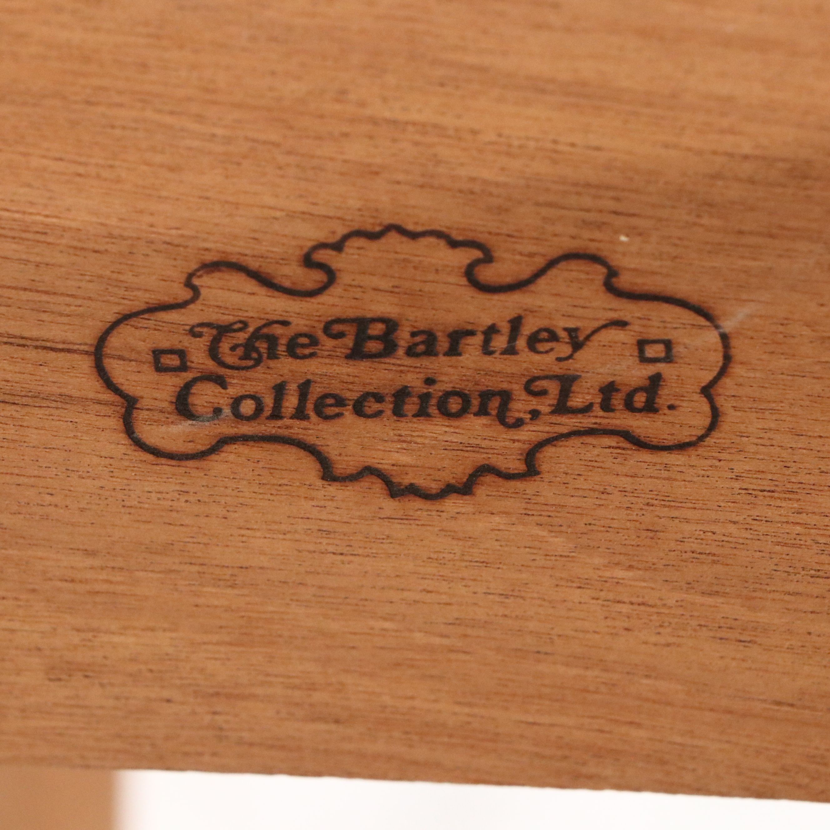 The Bartley Collection Greenfield Village Handkerchief Folding Games Table