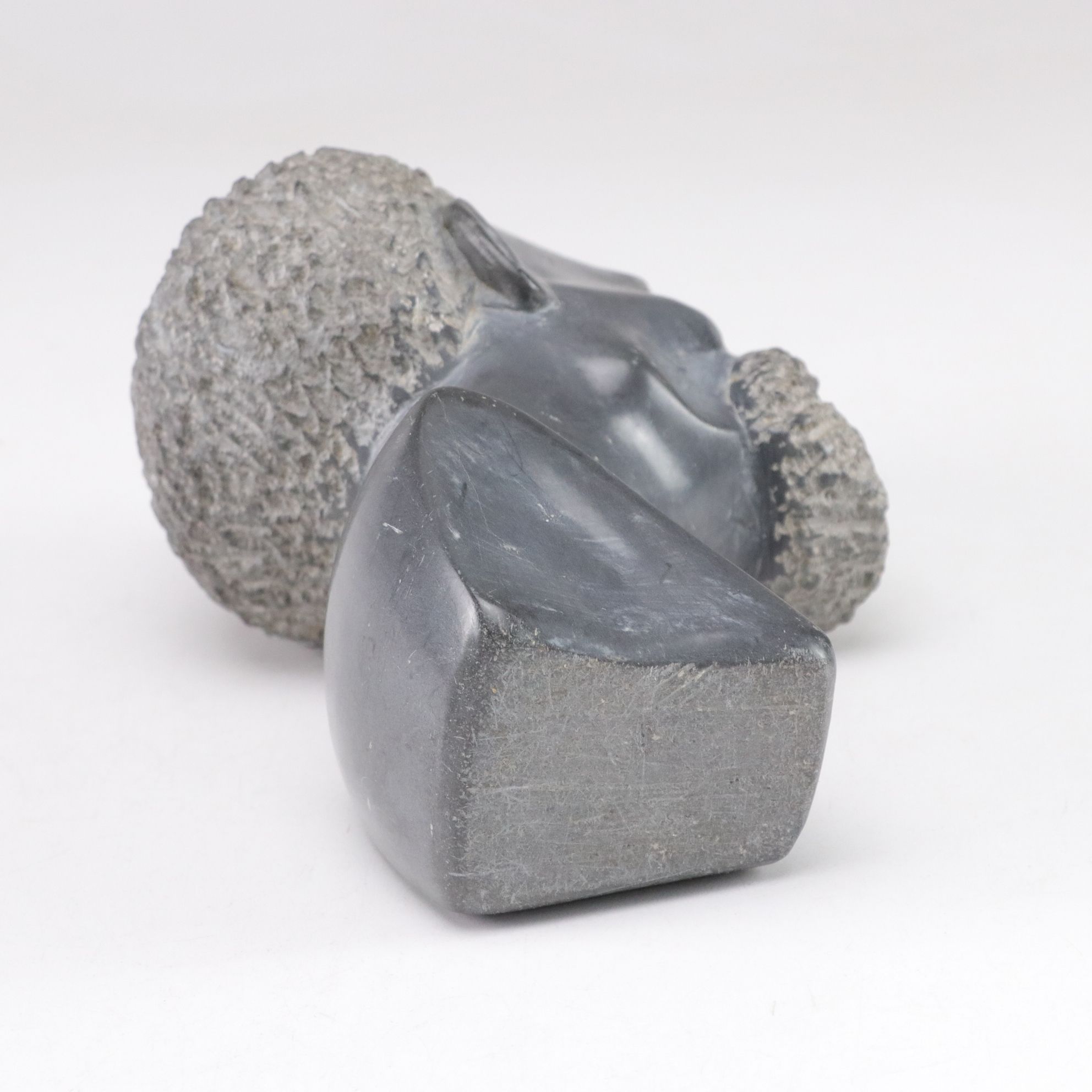 Green Ceramic Piano, Varaflame Luralite Lighter and Shona Stone Bust
