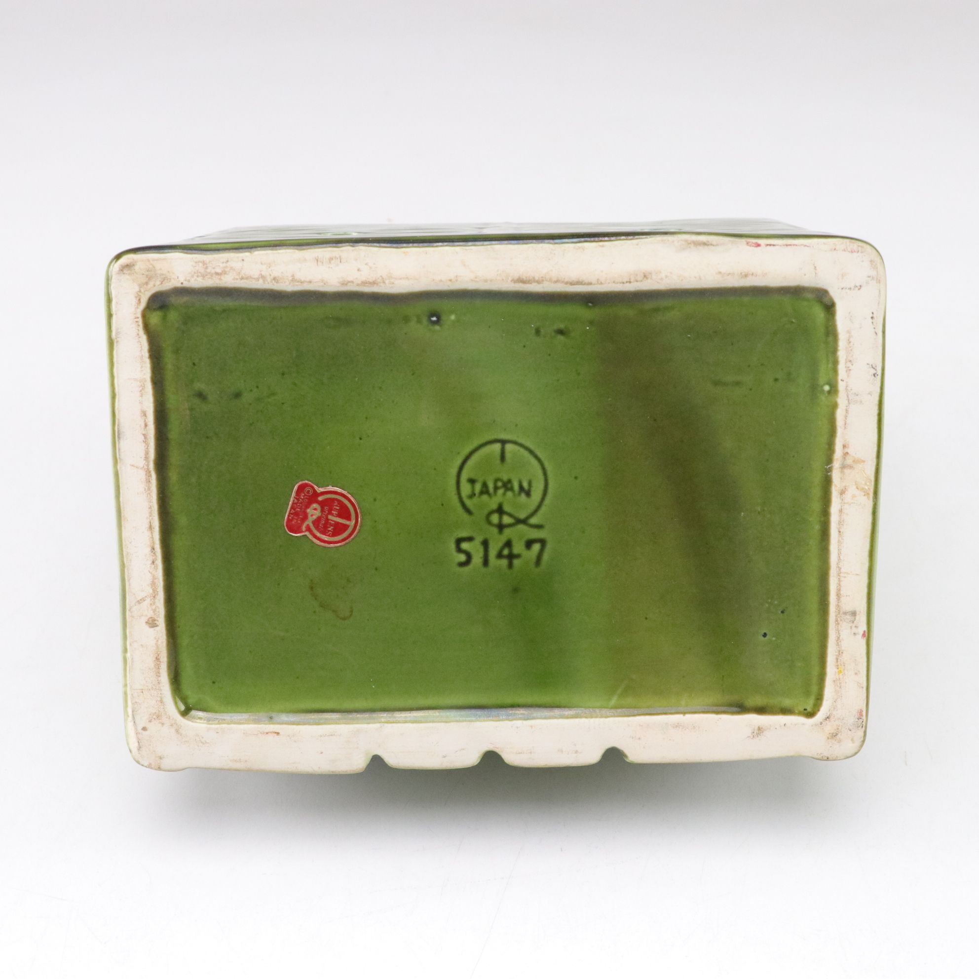 Green Ceramic Piano, Varaflame Luralite Lighter and Shona Stone Bust