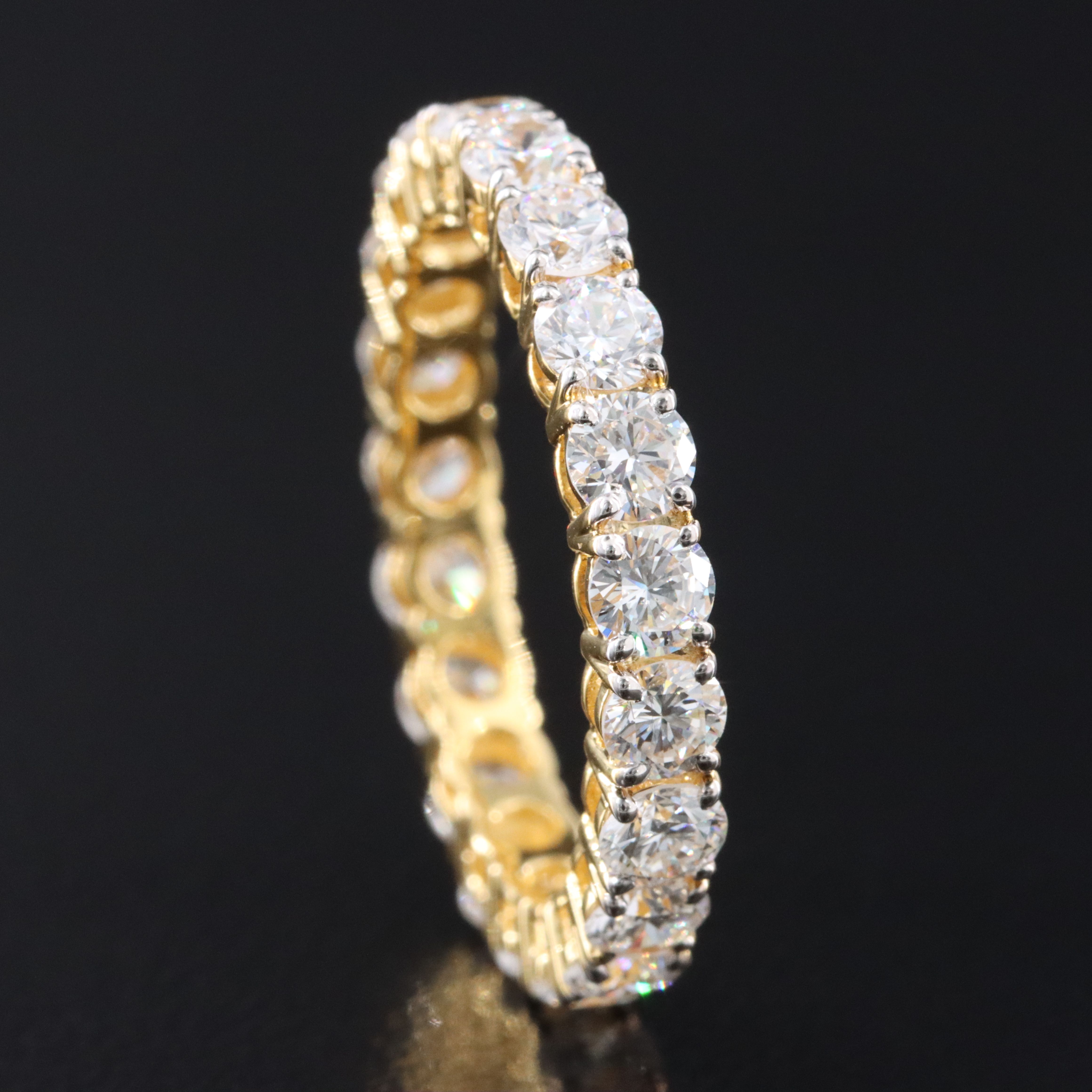 14K 2.49 CTW Lab Grown Diamond Eternity Band