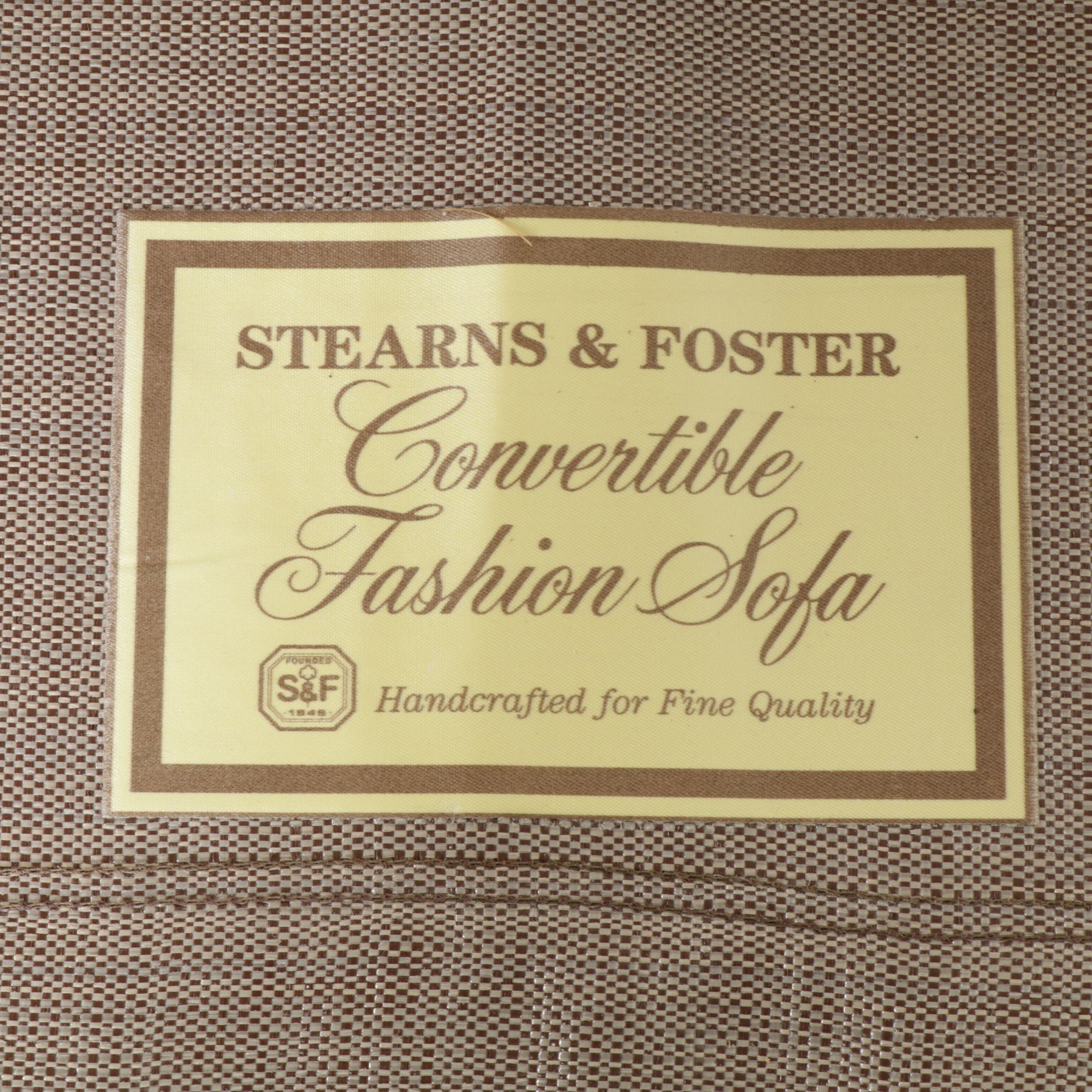 Stearns & Foster Convertible Sleeper Sofa